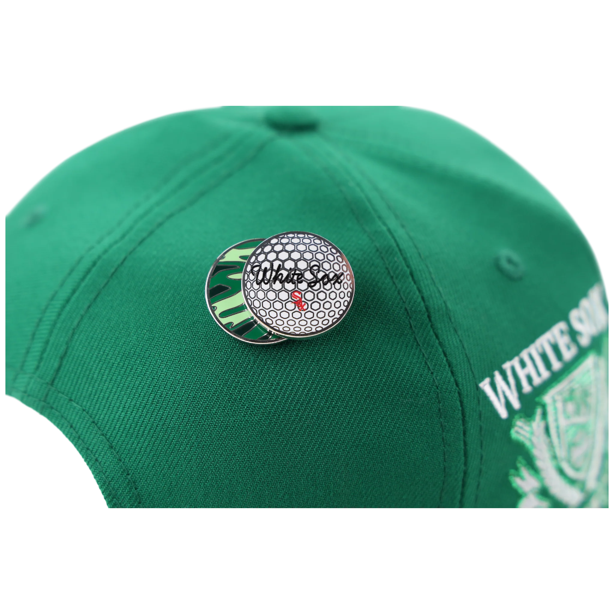 Chicago White Sox MLB Augusta Bloom New Era 9FORTY w/ Golf Pin - Image 2