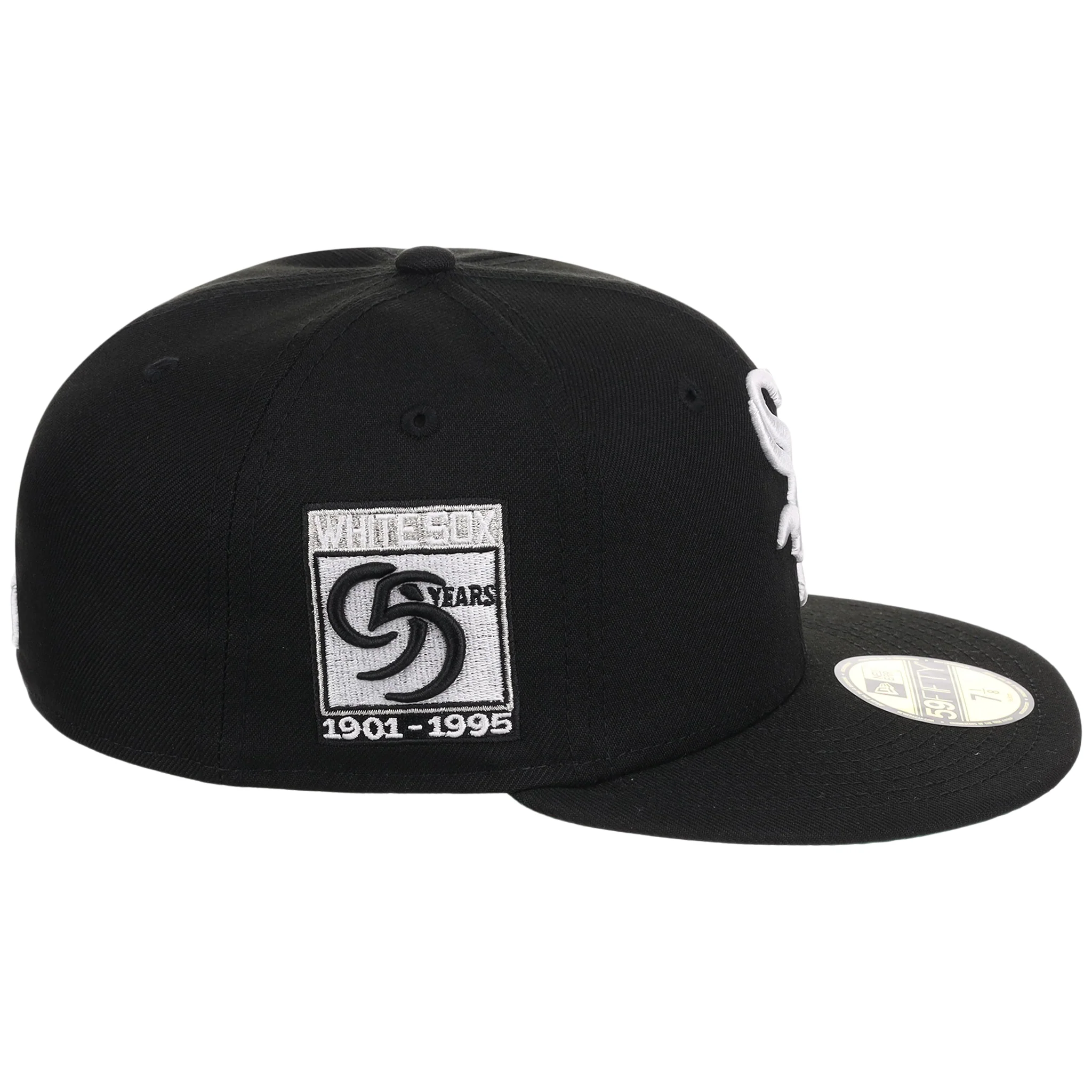 Chicago White Sox MLB Black Dome New Era 59FIFTY - Image 3