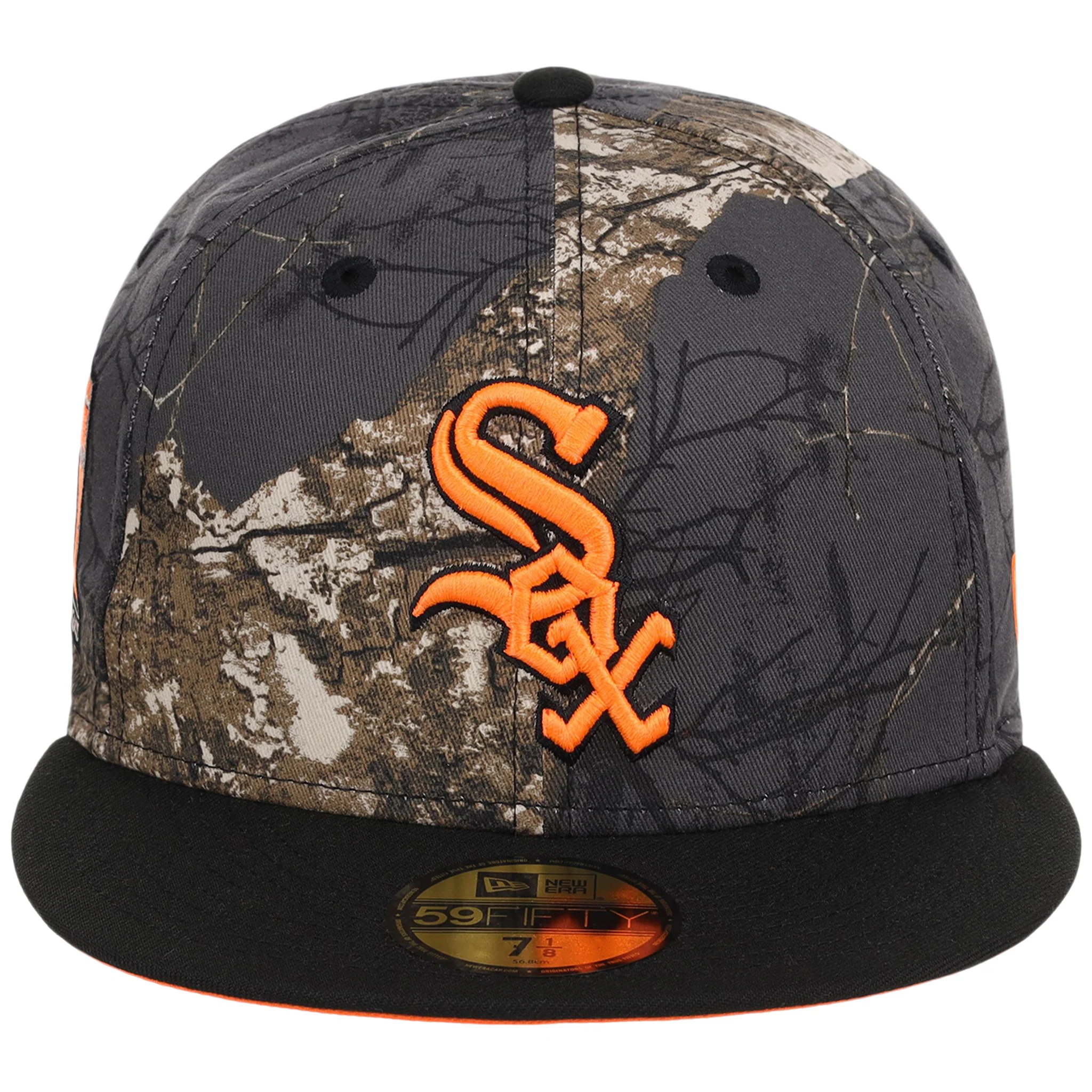 Chicago White Sox MLB Black Realtree 'Flame' New Era 59FIFTY - Image 5