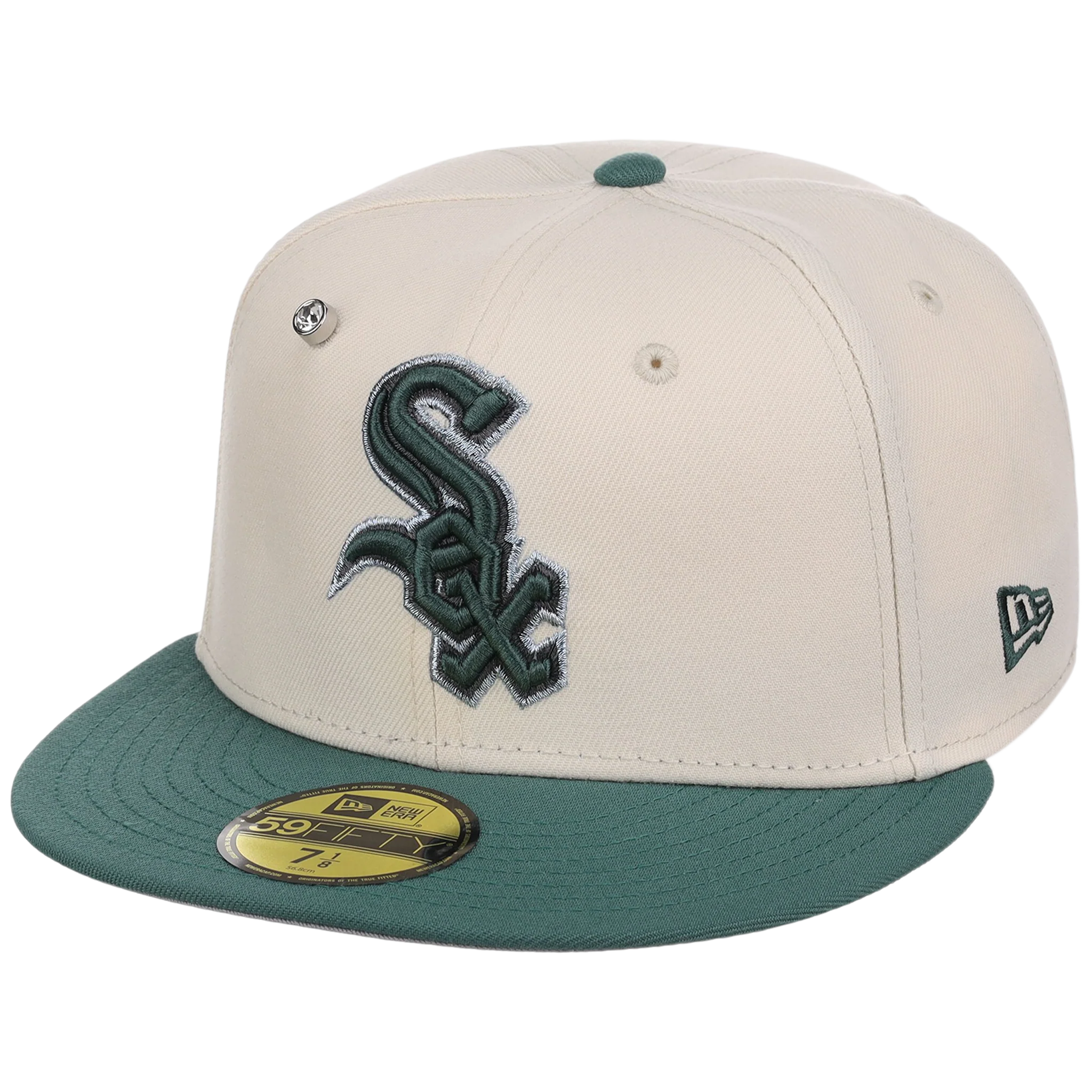 Chicago White Sox MLB Cream Lichen New Era 59FIFTY - Image 4
