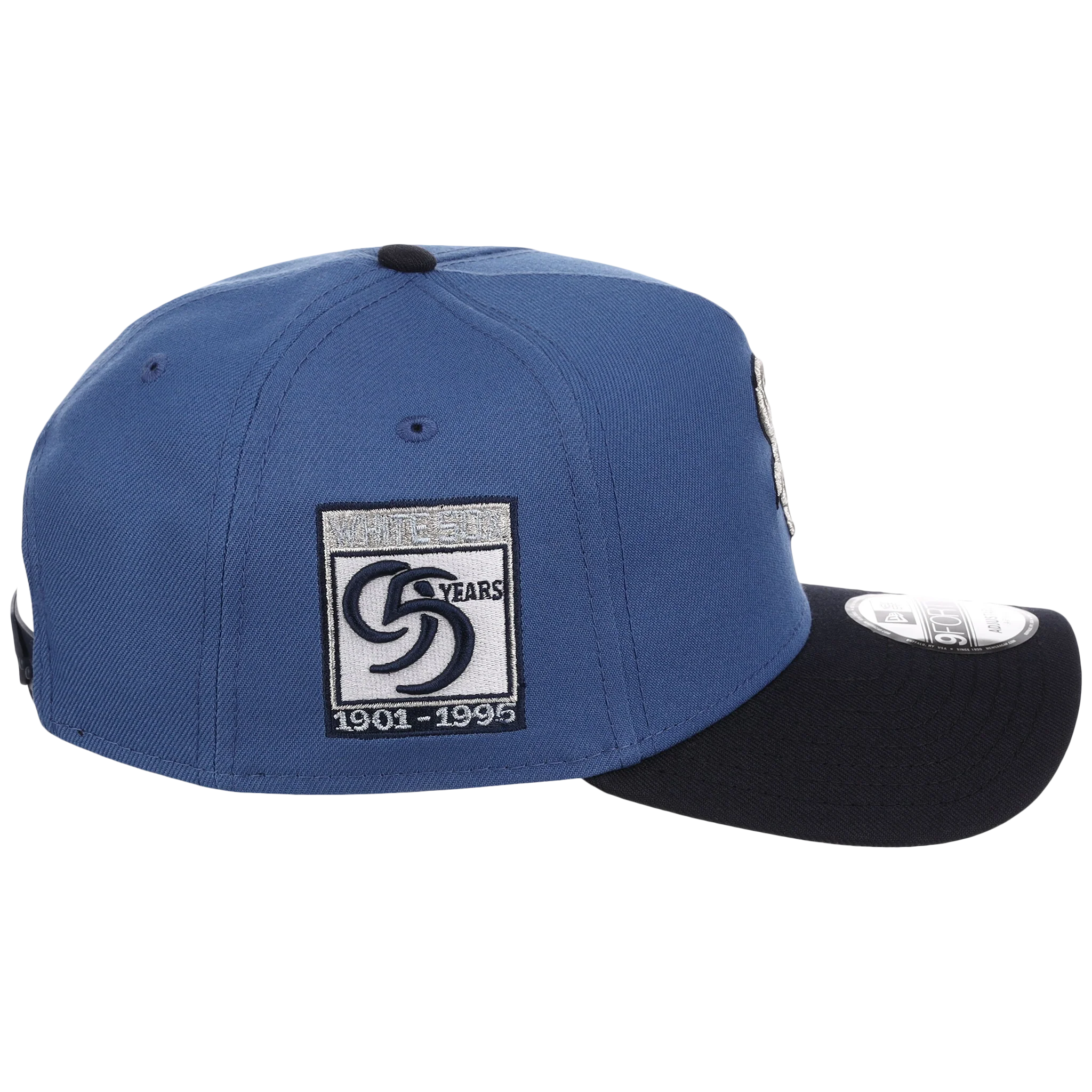Chicago White Sox MLB Indigo Navy New Era 9FORTY - Image 3