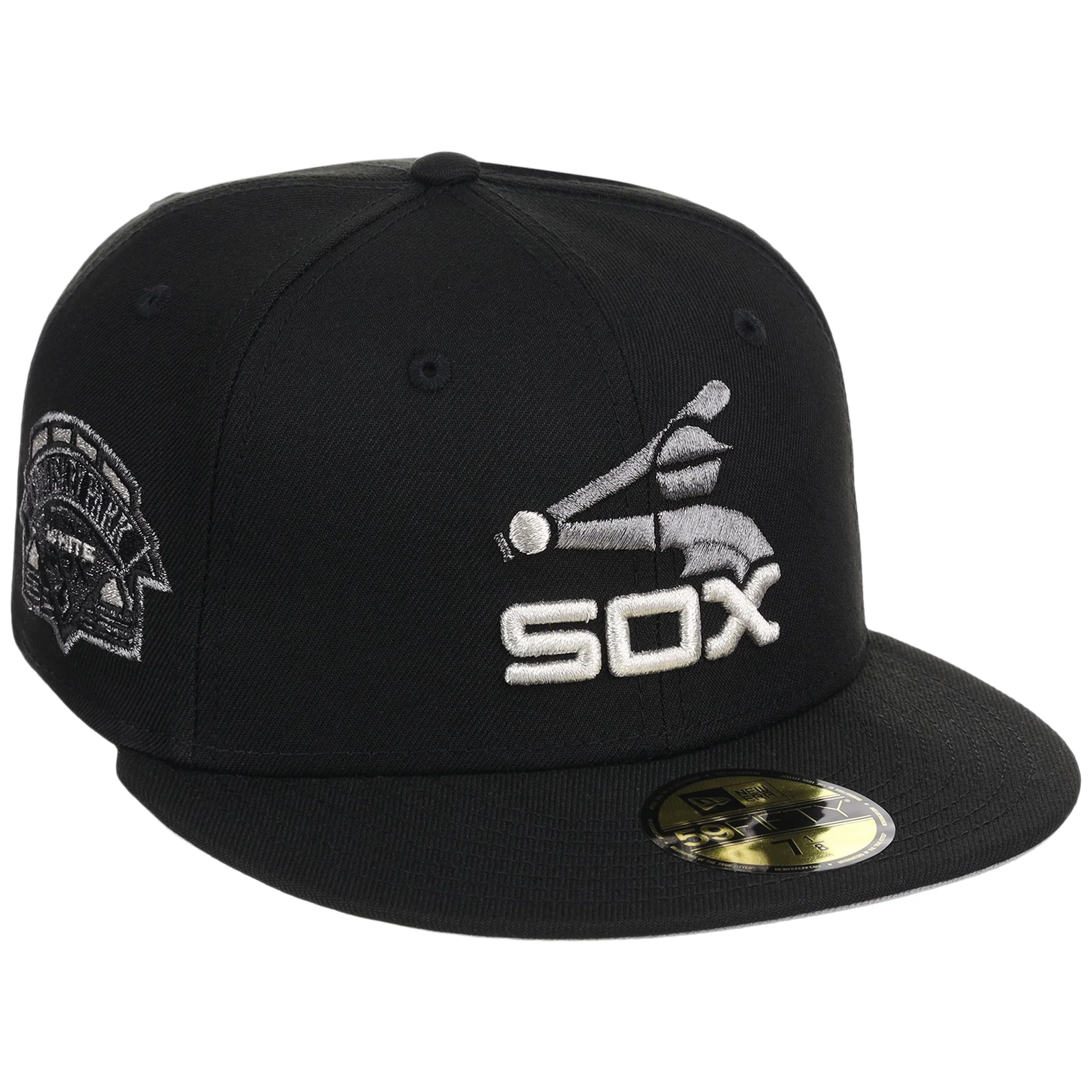 Chicago White Sox MLB Liquid Titanium New Era 59FIFTY