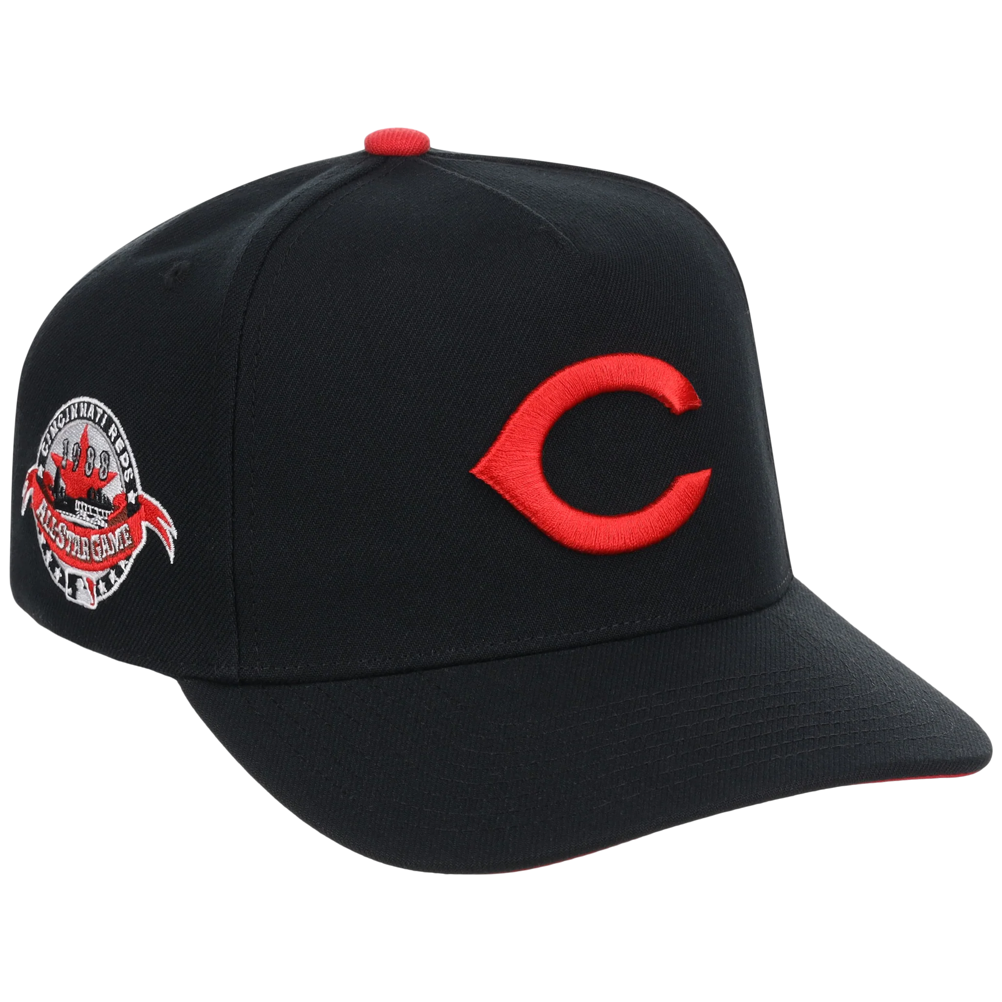 Cincinnati Reds Mitchell & Ness MLB 'Era Flip' Heritage Series Pro Pinch - Black/Black
