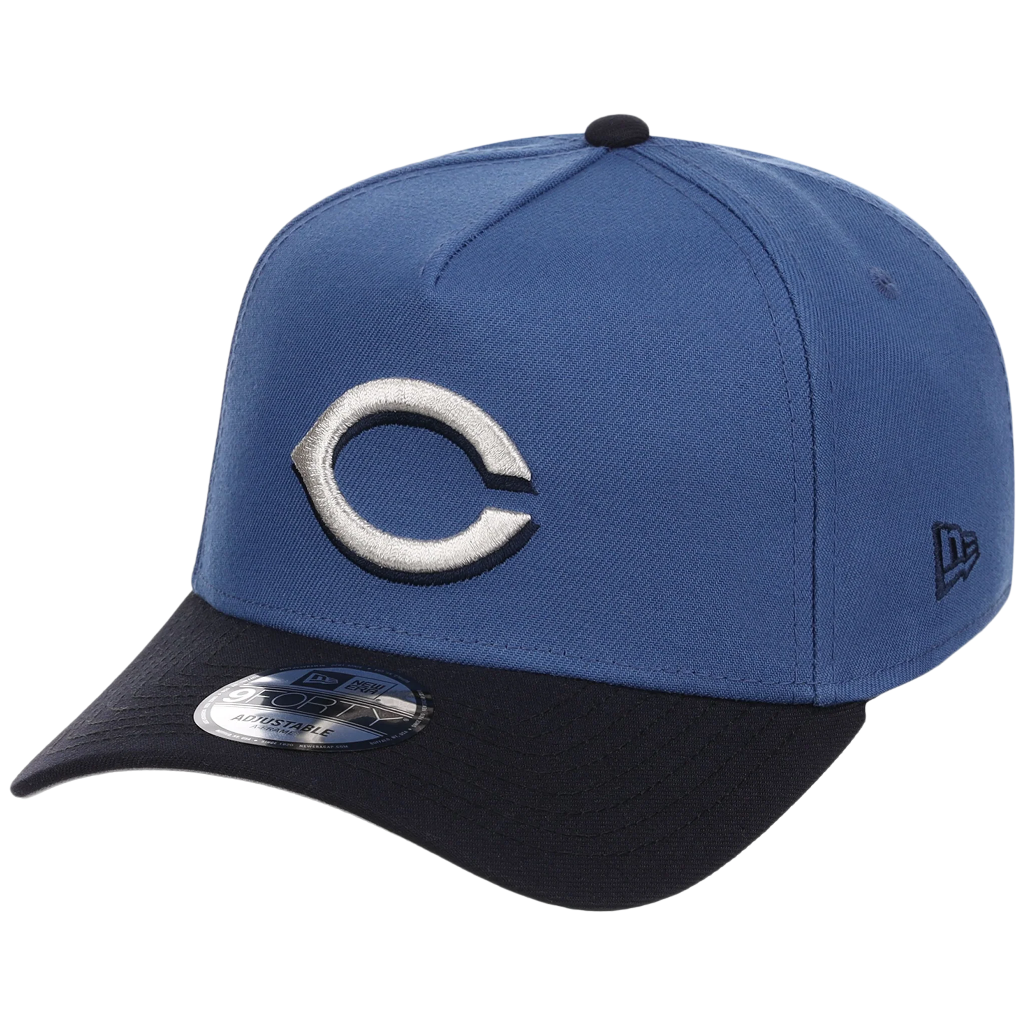 Cincinnati Reds MLB Indigo Navy New Era 9FORTY - Image 4
