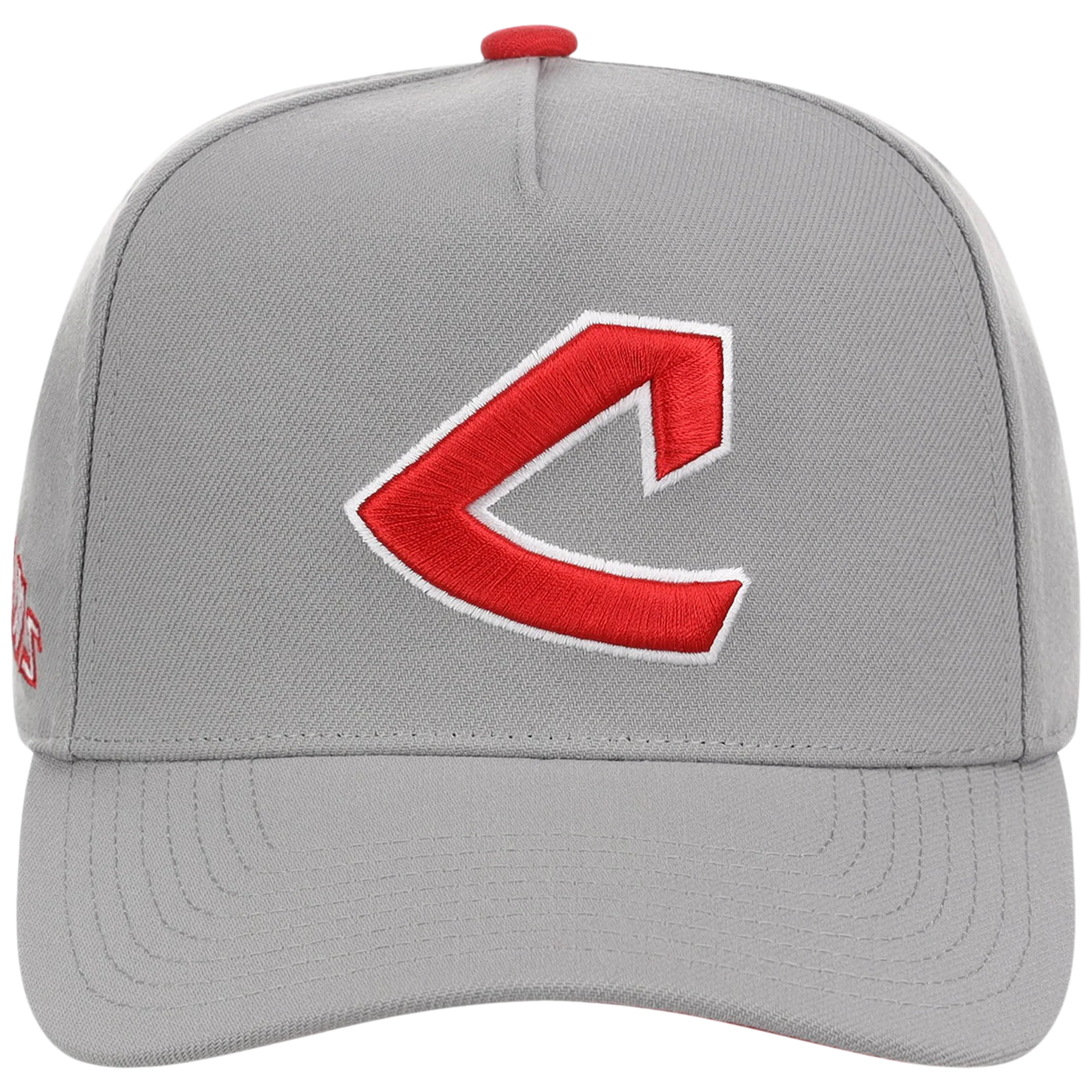 Cleveland Indians Mitchell & Ness MLB 'Era Flip' Heritage Series Pro Pinch - Grey/Gray - Image 5