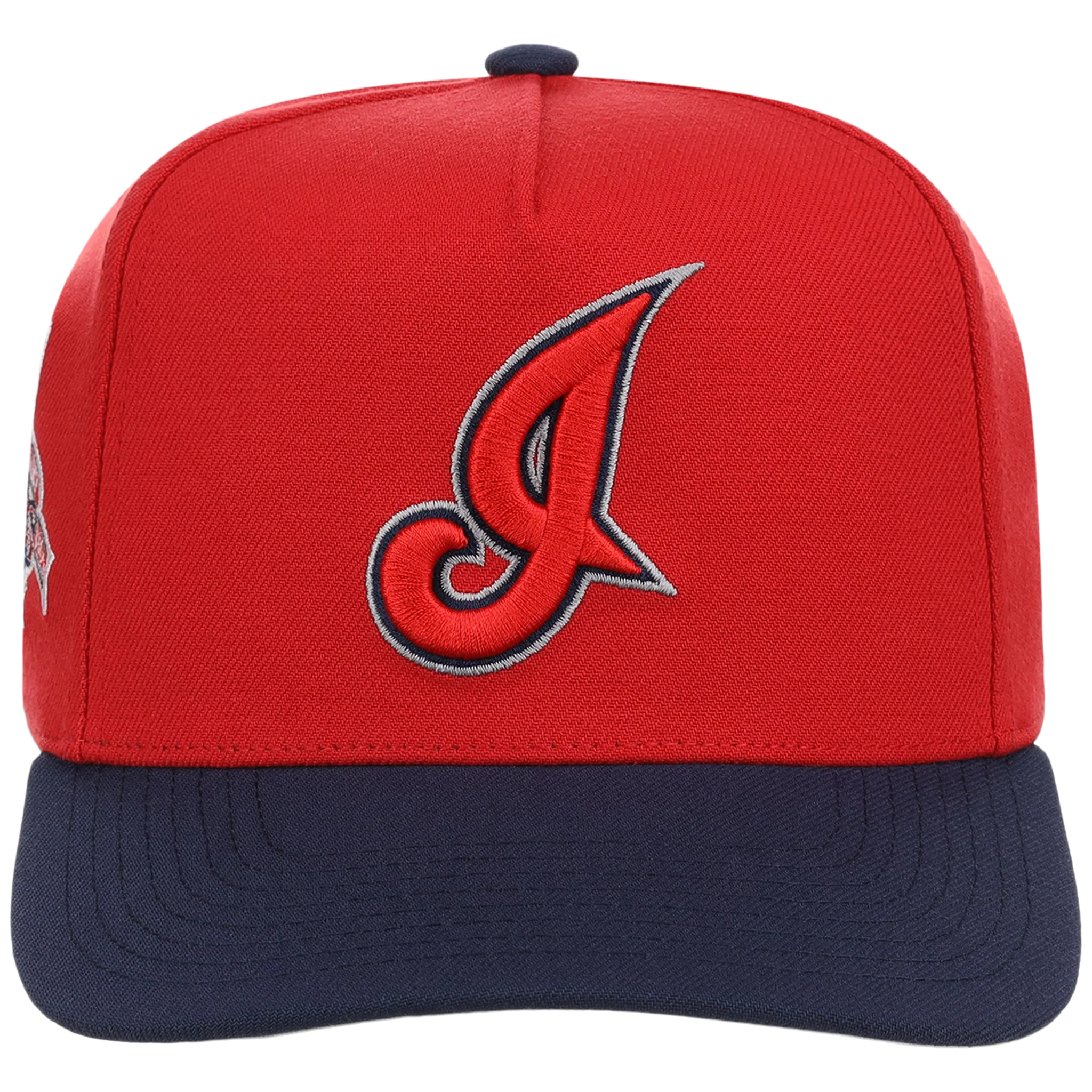 Cleveland Indians Mitchell & Ness MLB 'Era Flip' Heritage Series Pro Pinch - Red/Navy - Image 5