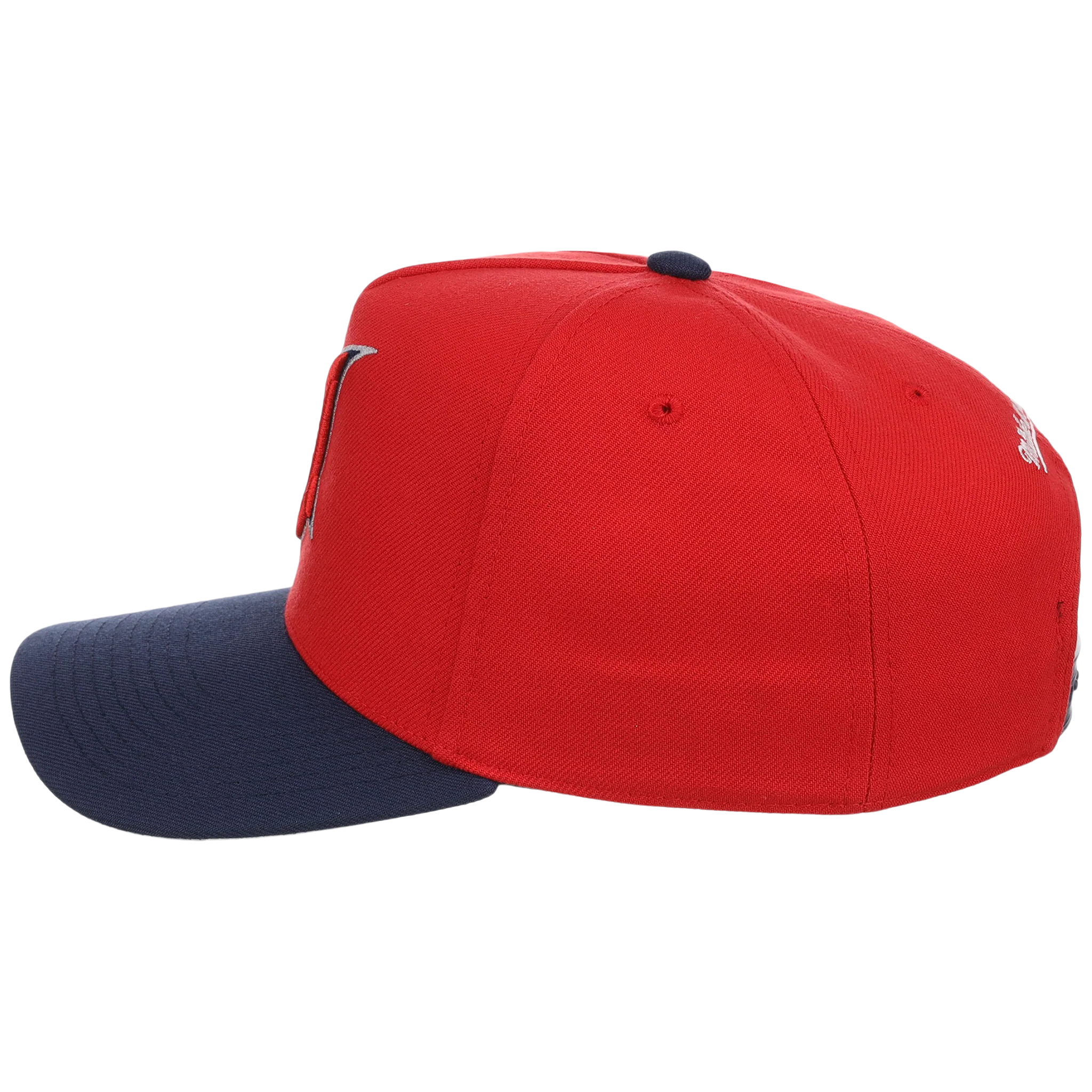 Cleveland Indians Mitchell & Ness MLB 'Era Flip' Heritage Series Pro Pinch - Red/Navy - Image 6