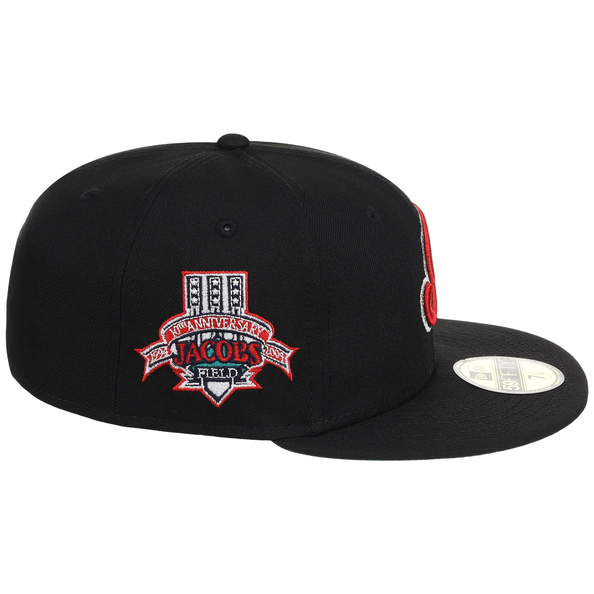 Cleveland Indians MLB Black Dome New Era 59FIFTY - Image 3