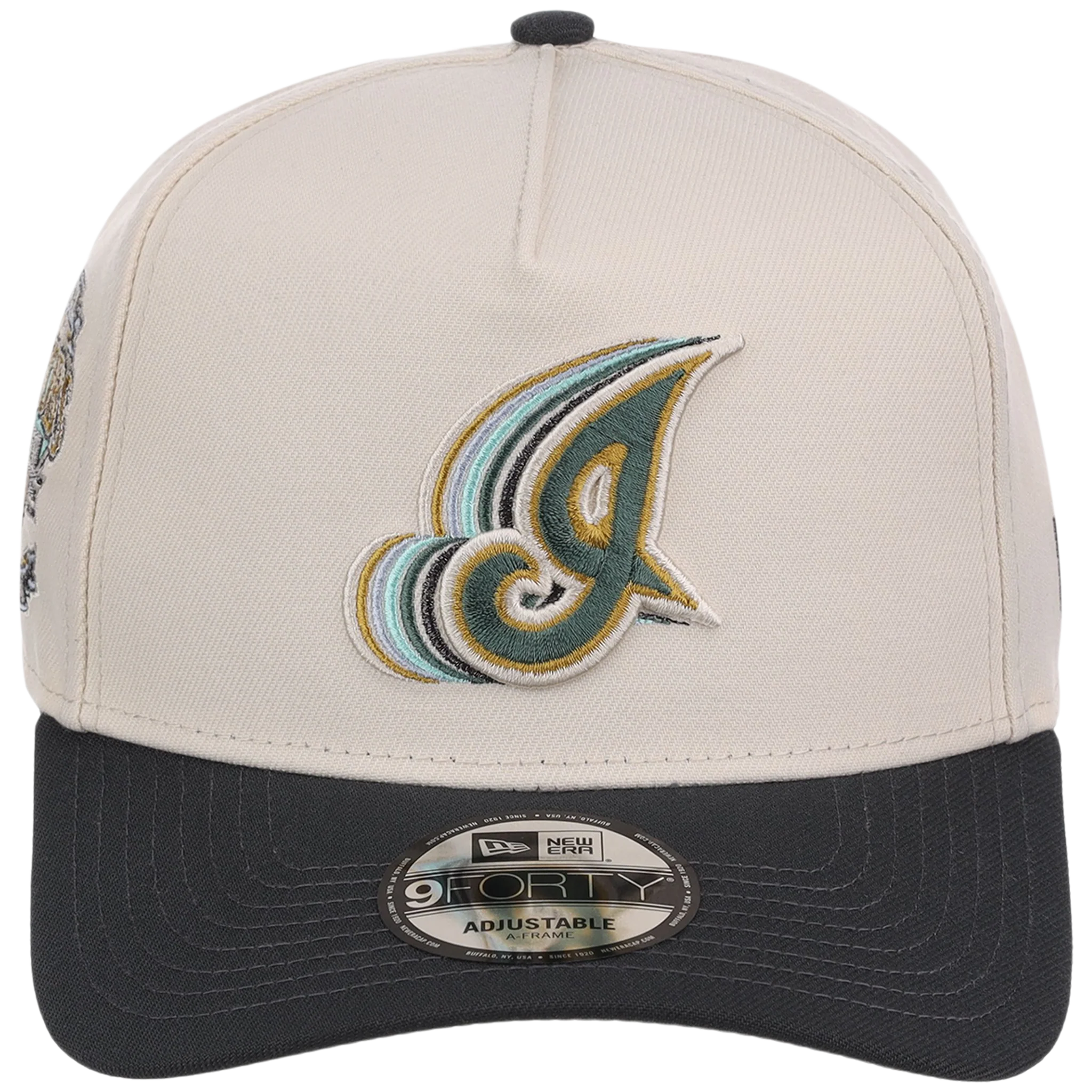 Cleveland Indians MLB Cream Clouds New Era 9FORTY - Image 5