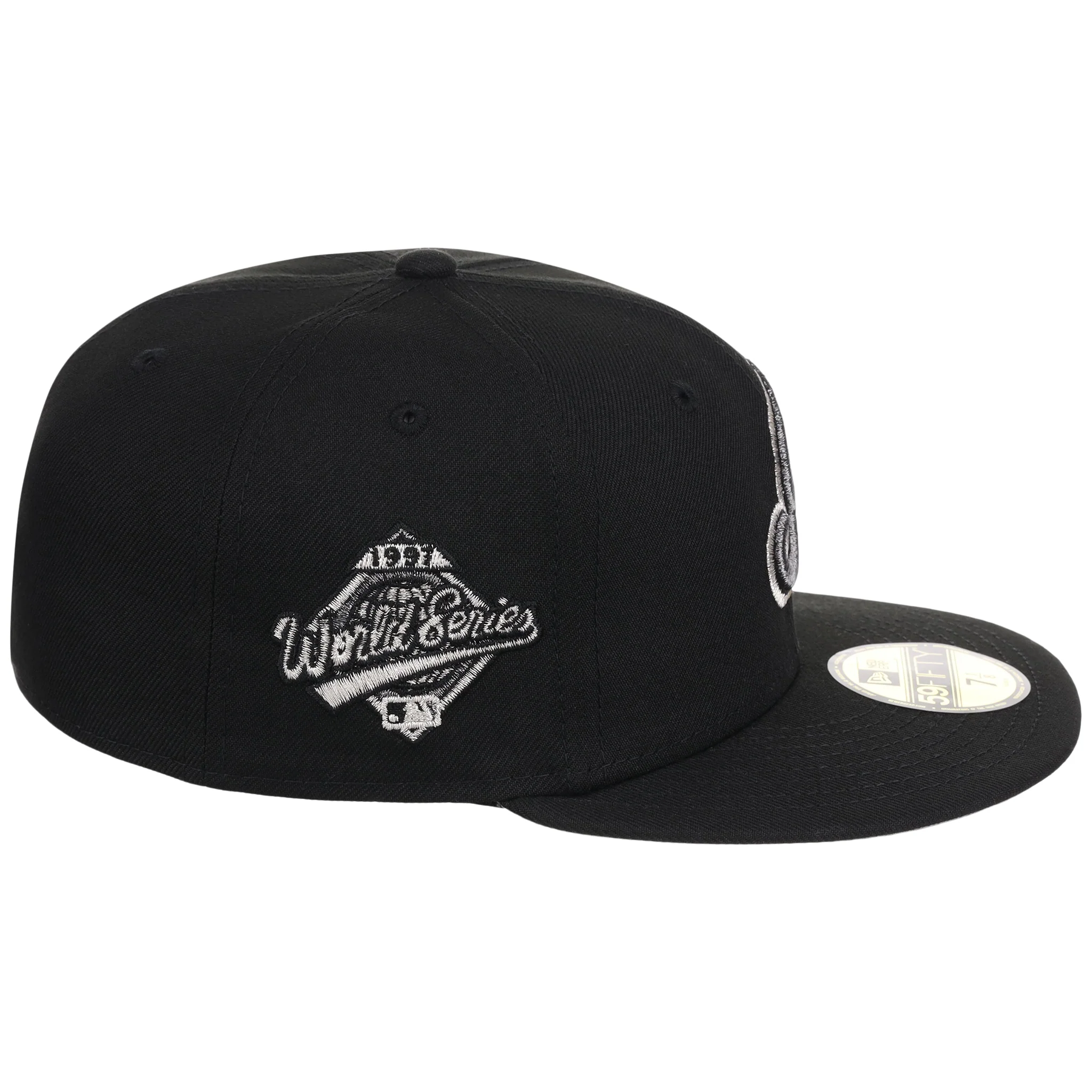 Cleveland Indians MLB Liquid Titanium New Era 59FIFTY - Image 3