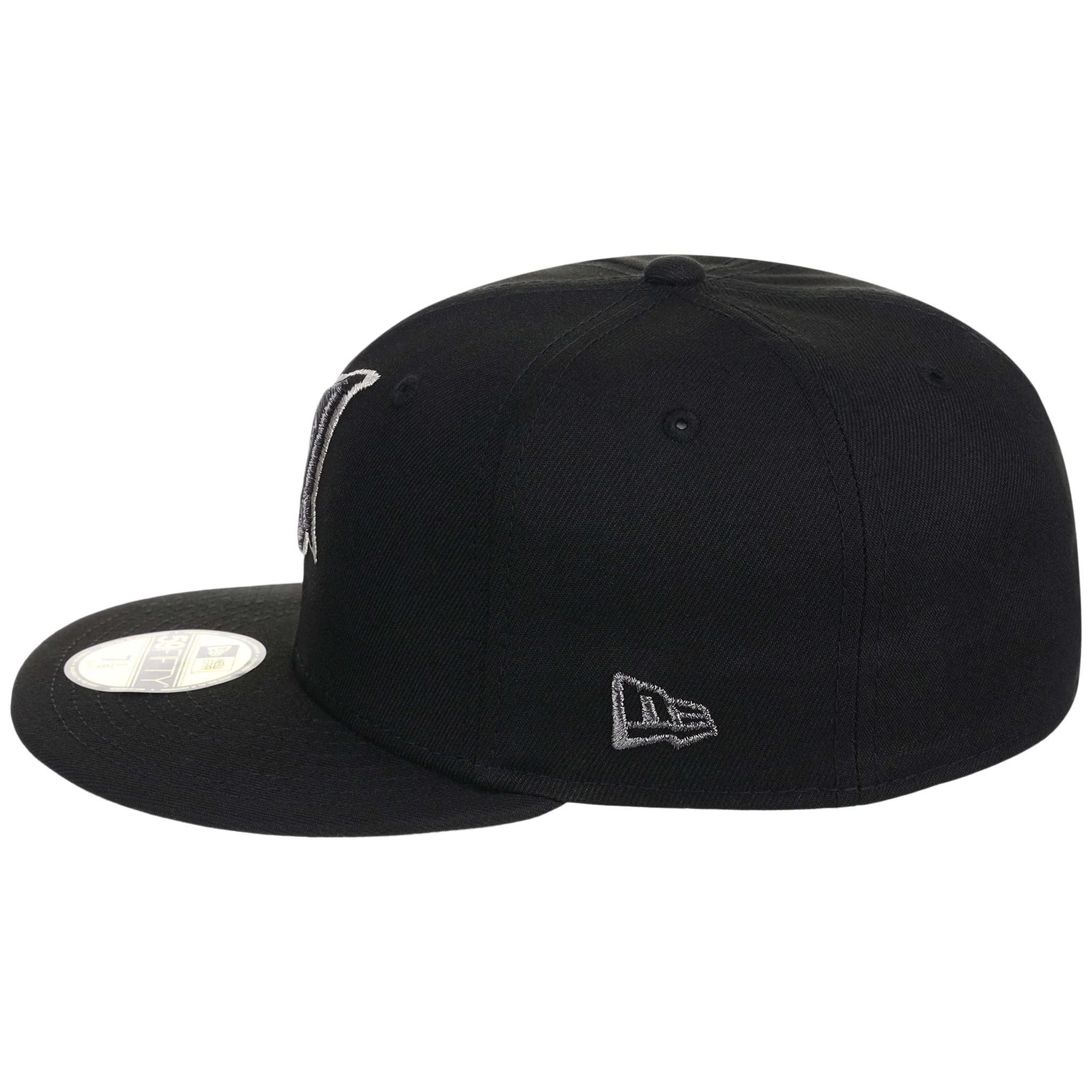Cleveland Indians MLB Liquid Titanium New Era 59FIFTY - Image 6