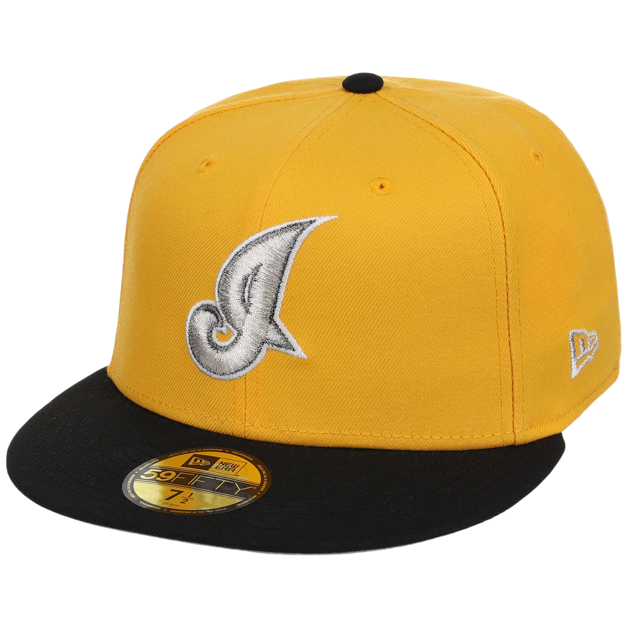 Cleveland Indians The Chamber New Era 59FIFTY - Golden Yellow/Black - Image 4