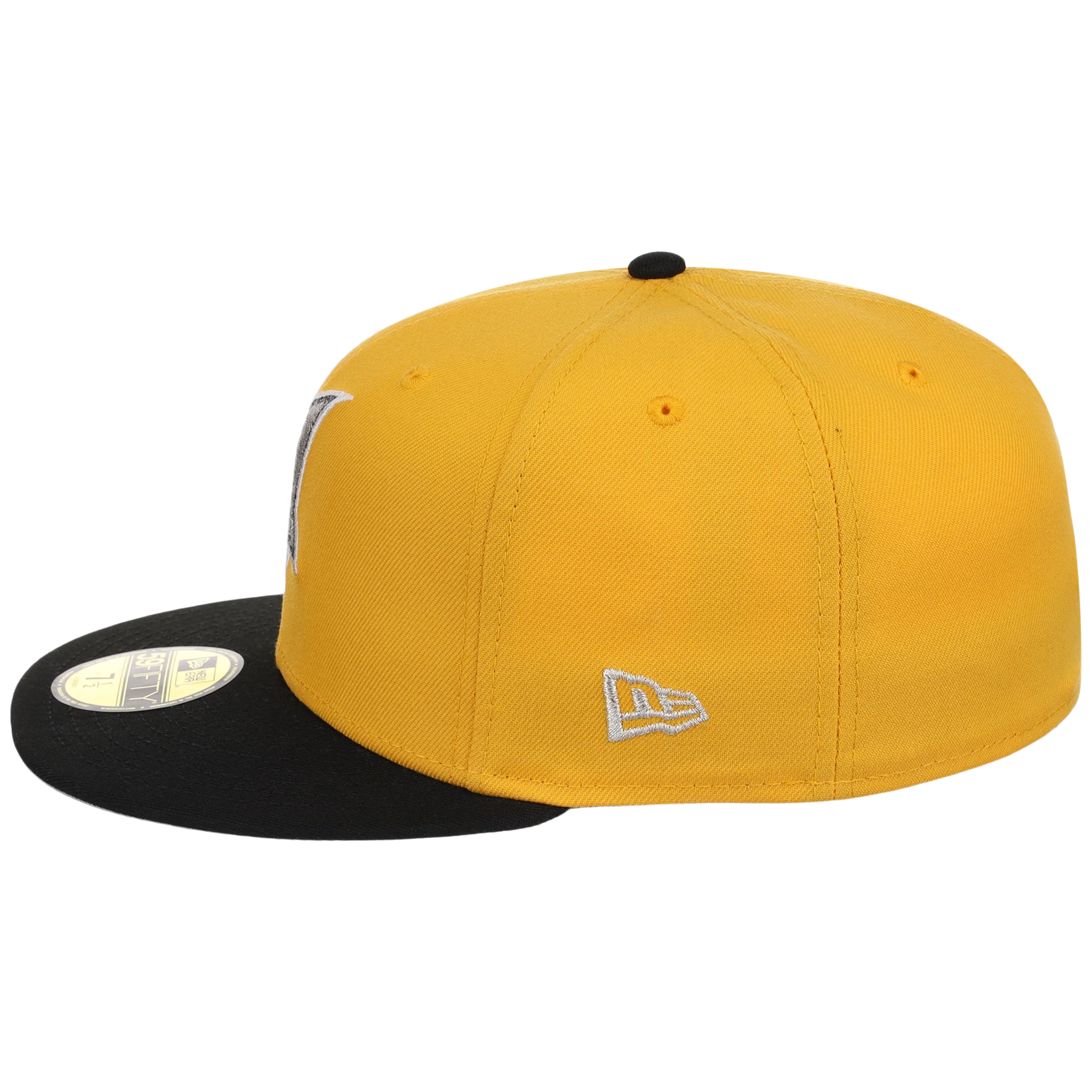 Cleveland Indians The Chamber New Era 59FIFTY - Golden Yellow/Black - Image 6