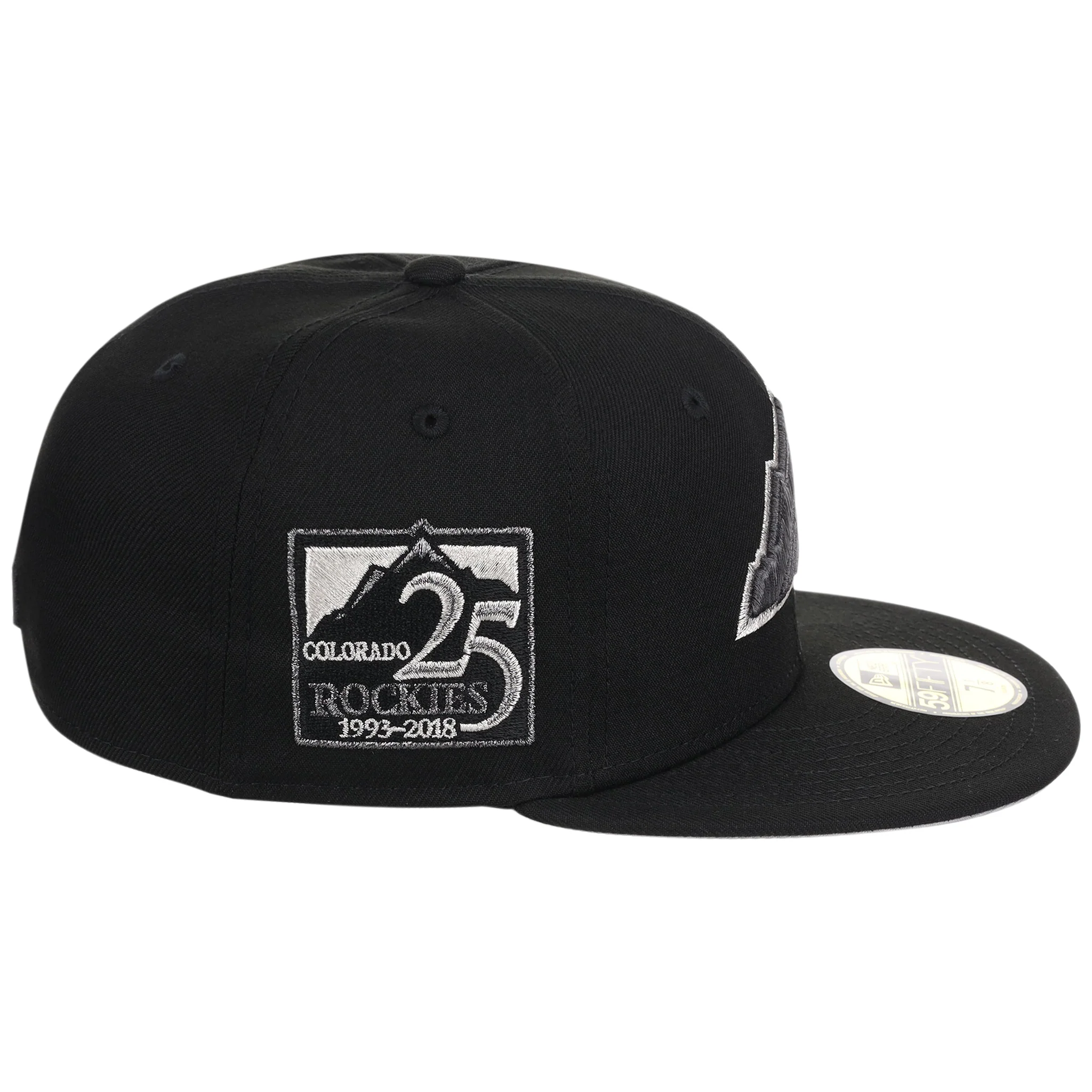 Colorado Rockies MLB Liquid Titanium New Era 59FIFTY - Image 3