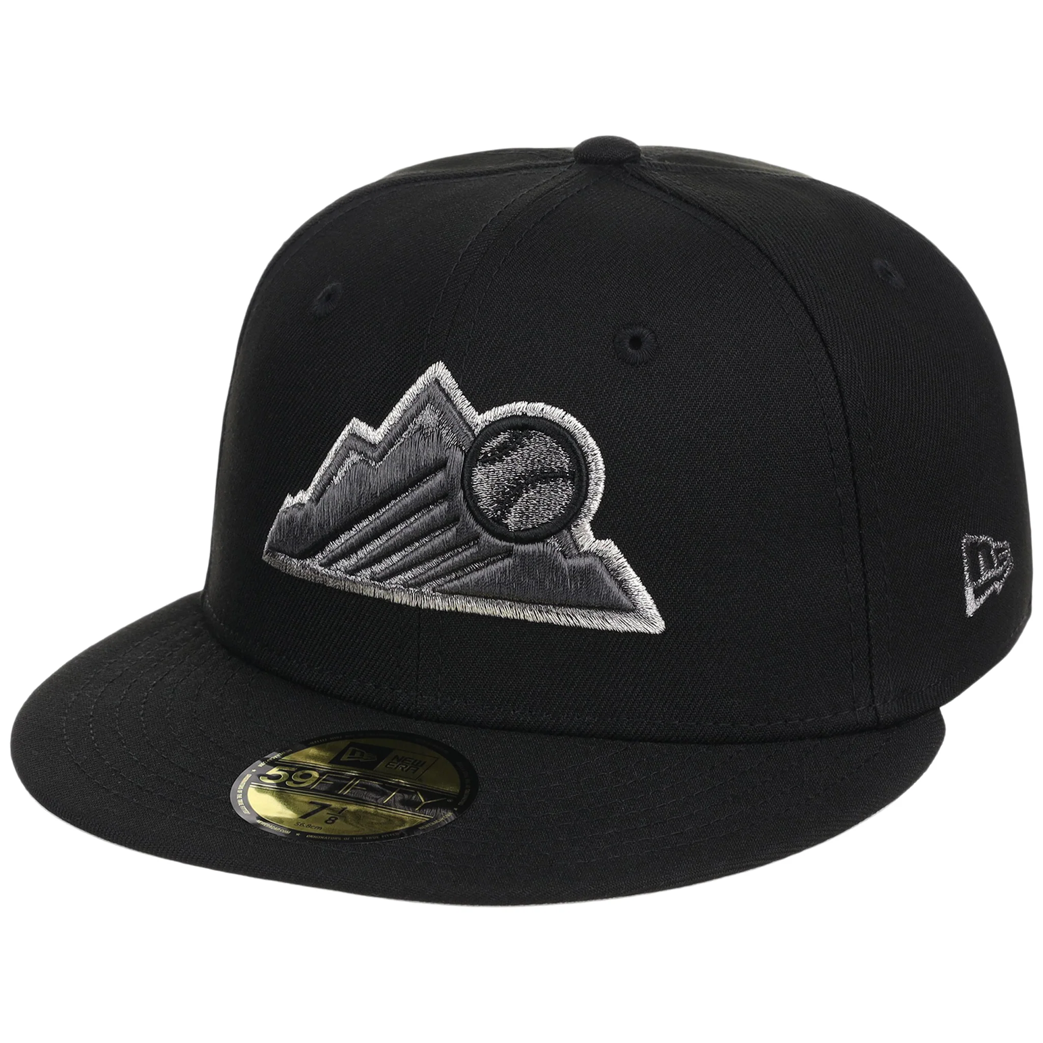 Colorado Rockies MLB Liquid Titanium New Era 59FIFTY - Image 4