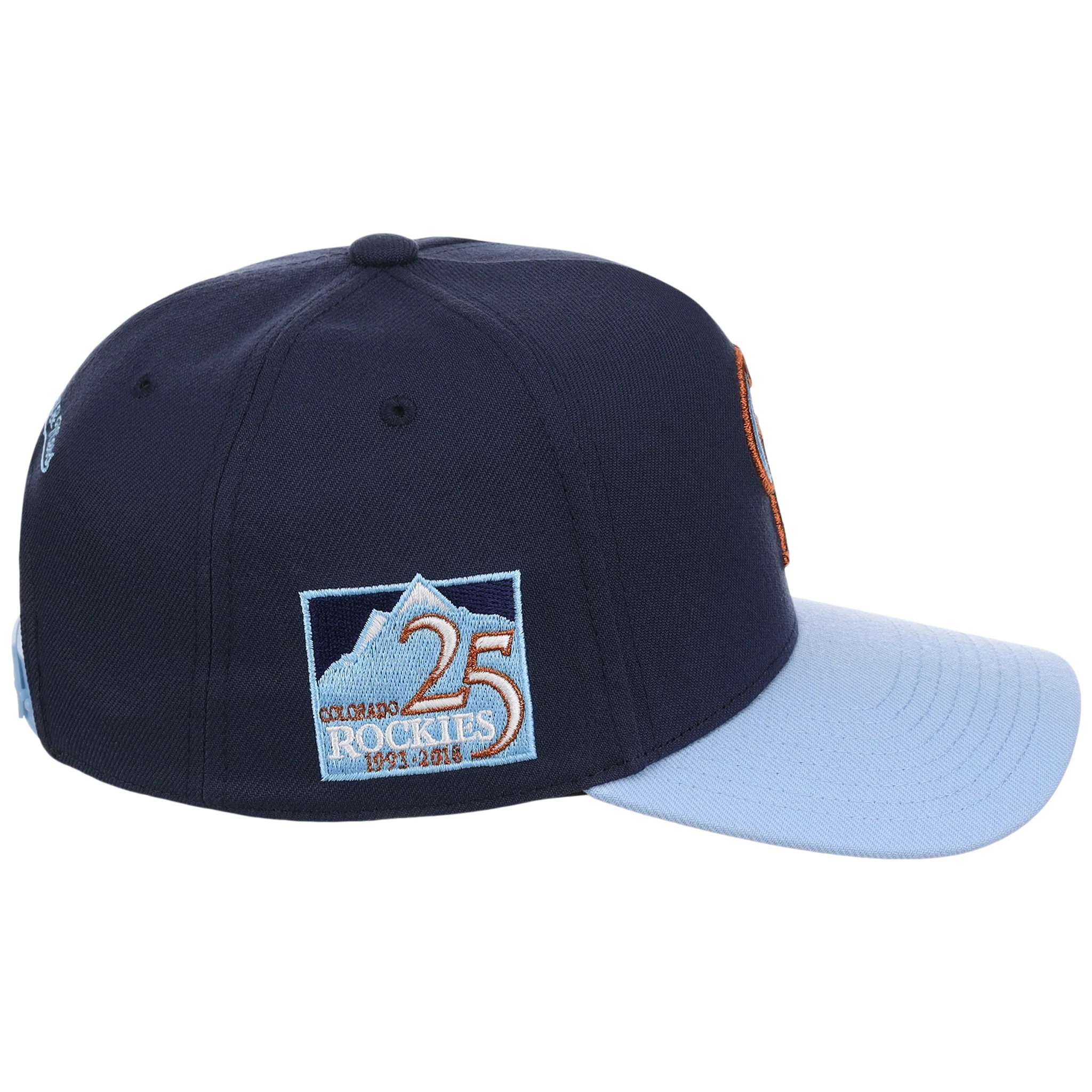 Colorado Rockies MLB Ocean Sky Mitchell & Ness Pro Pinch - Image 3