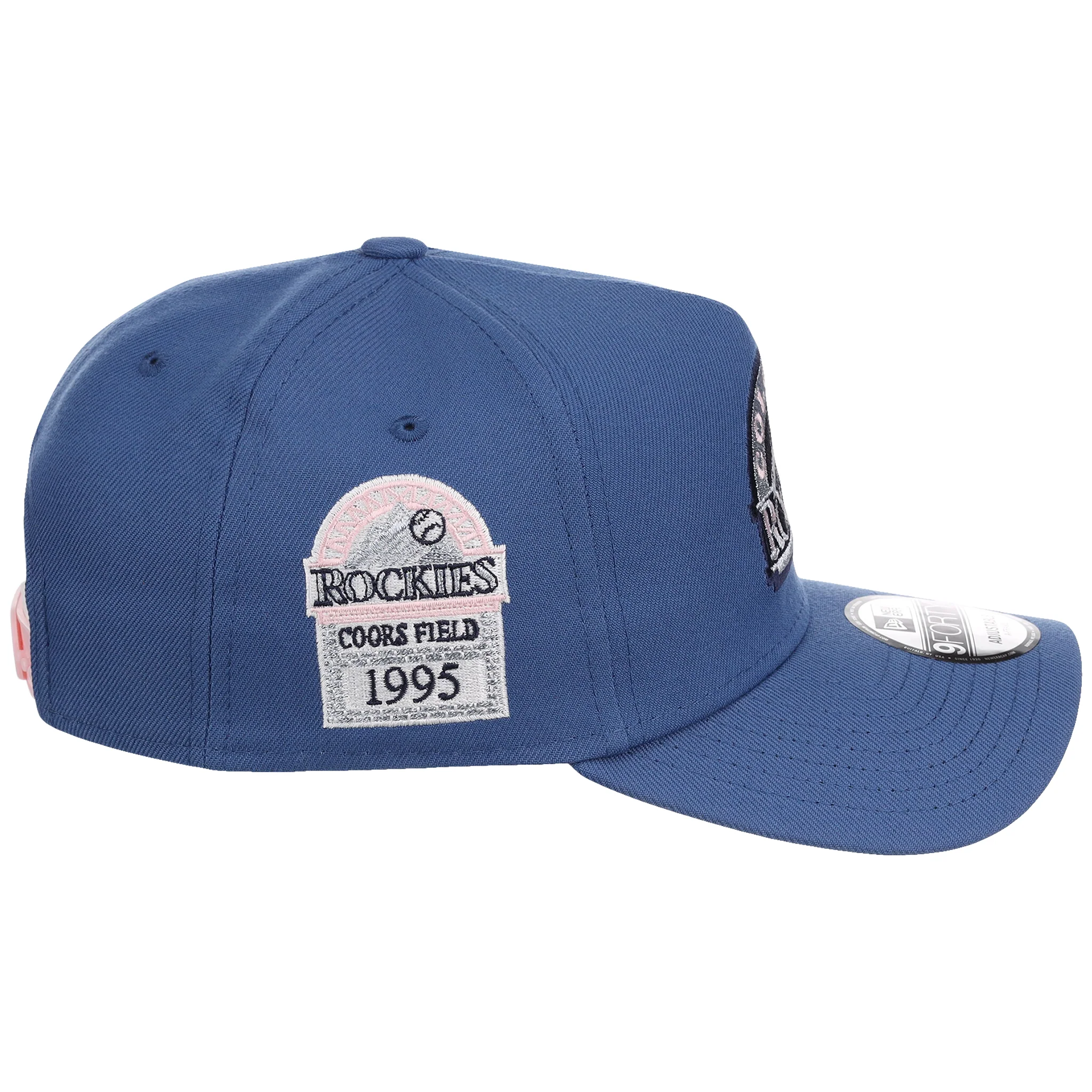 Colorado Rockies MLB Pink Indigo New Era 9FORTY - Image 3