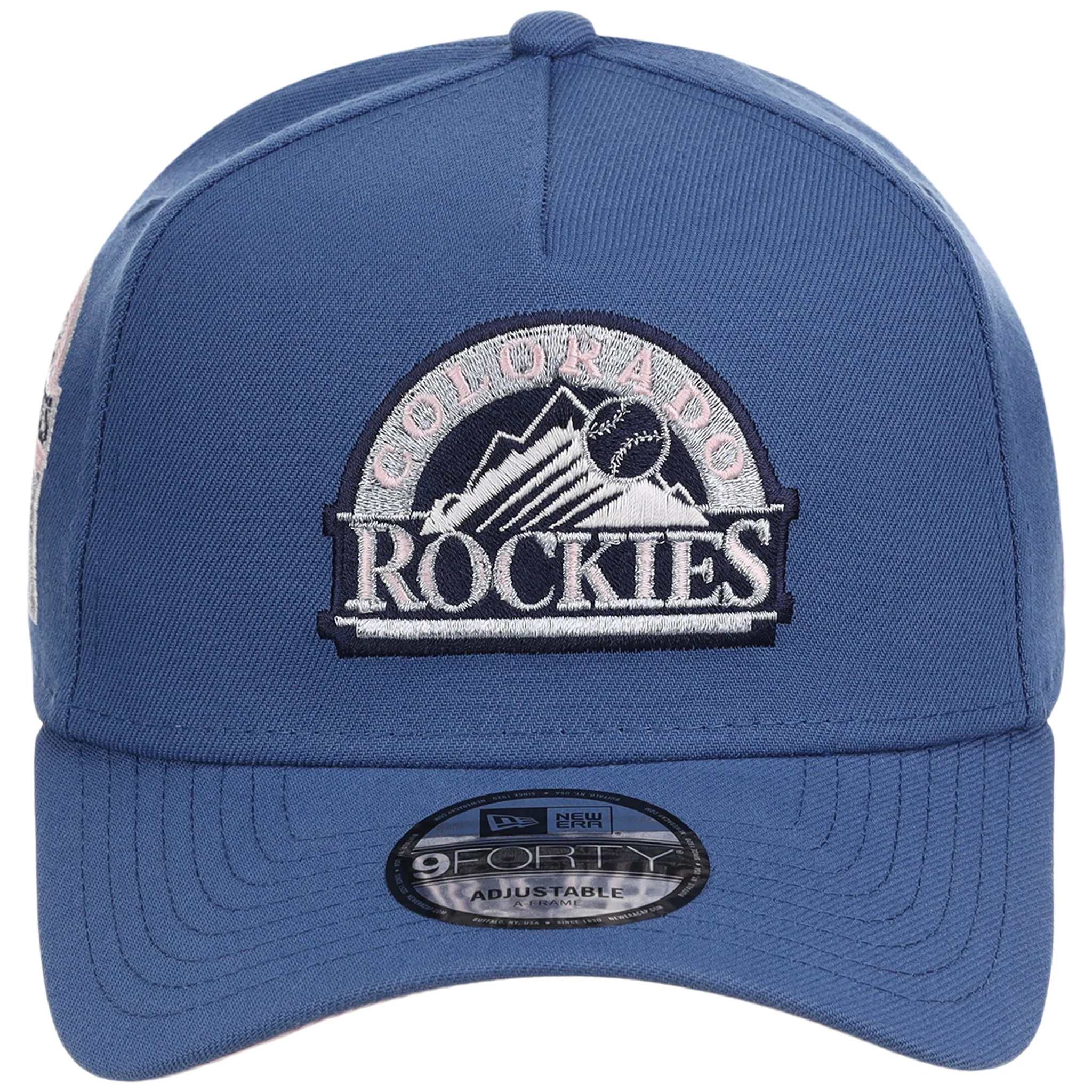 Colorado Rockies MLB Pink Indigo New Era 9FORTY - Image 5