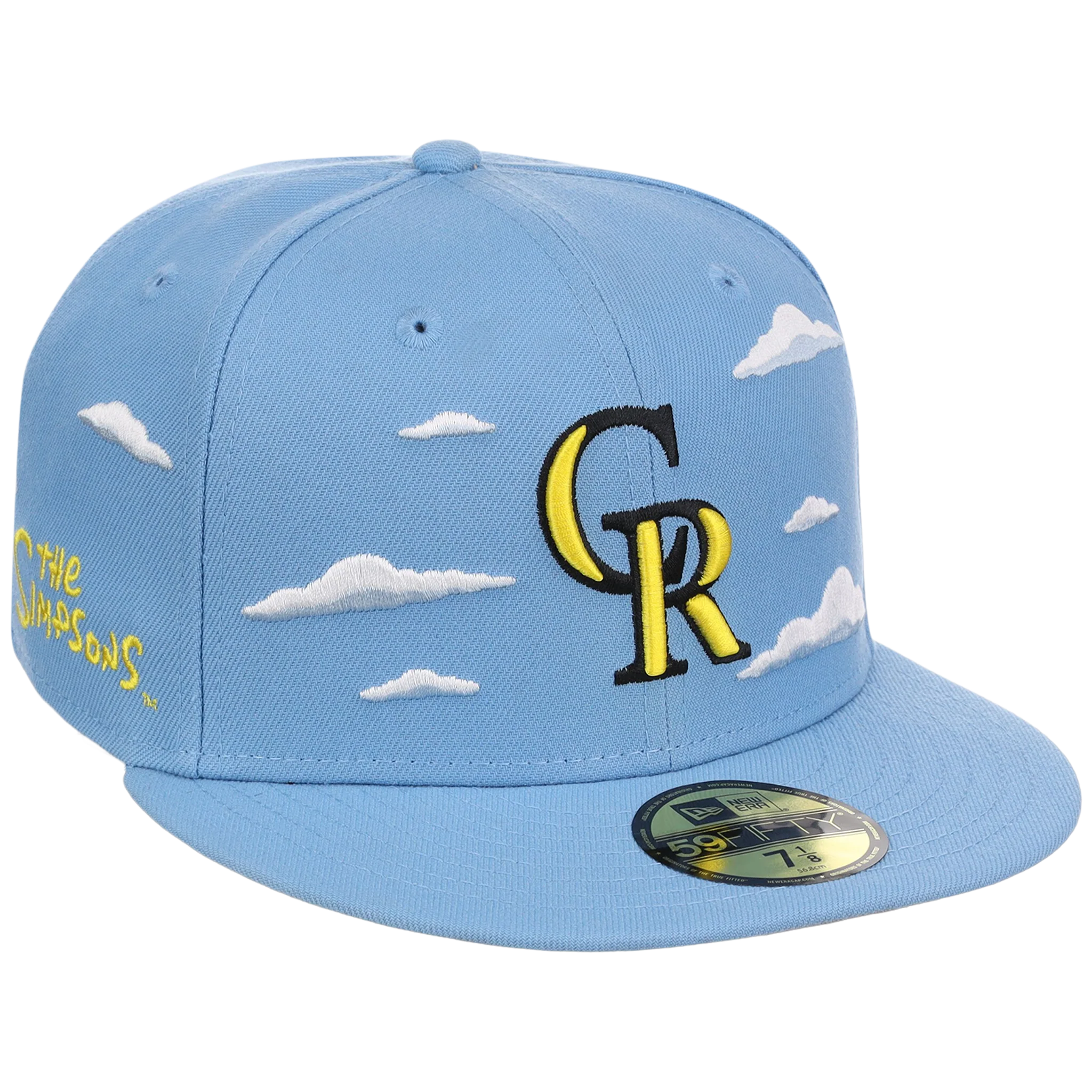 Colorado Rockies MLB Simpsons 'Clouds' New Era 59FIFTY