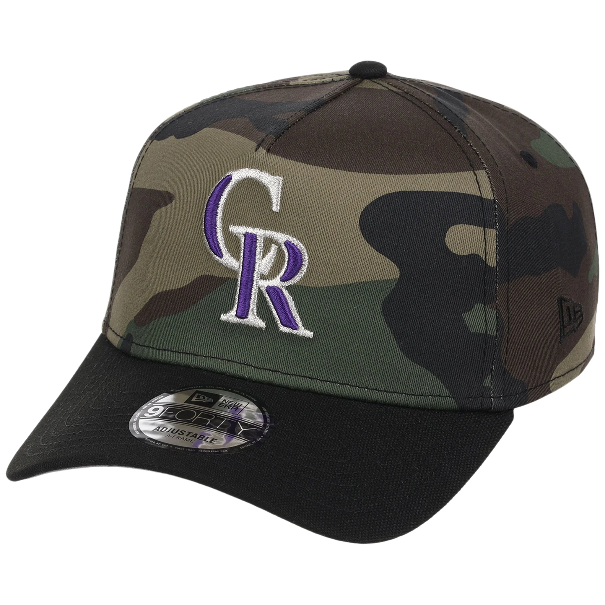 Colorado Rockies MLB Woodland Contrast New Era 9FORTY - Image 4