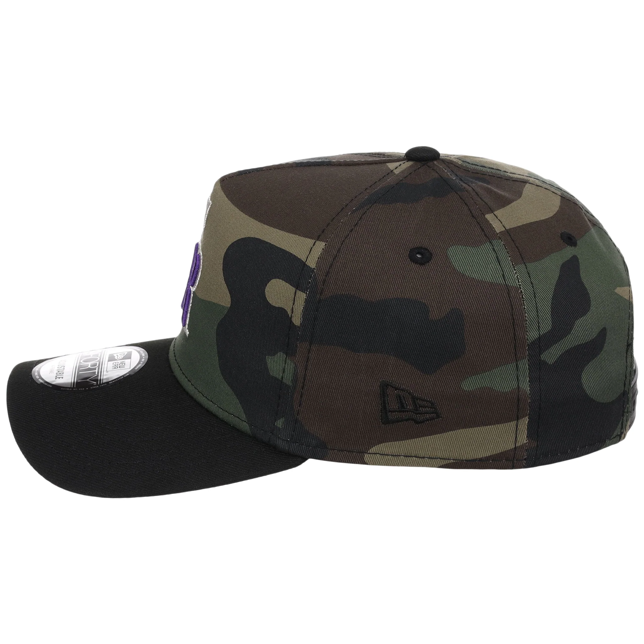 Colorado Rockies MLB Woodland Contrast New Era 9FORTY - Image 6