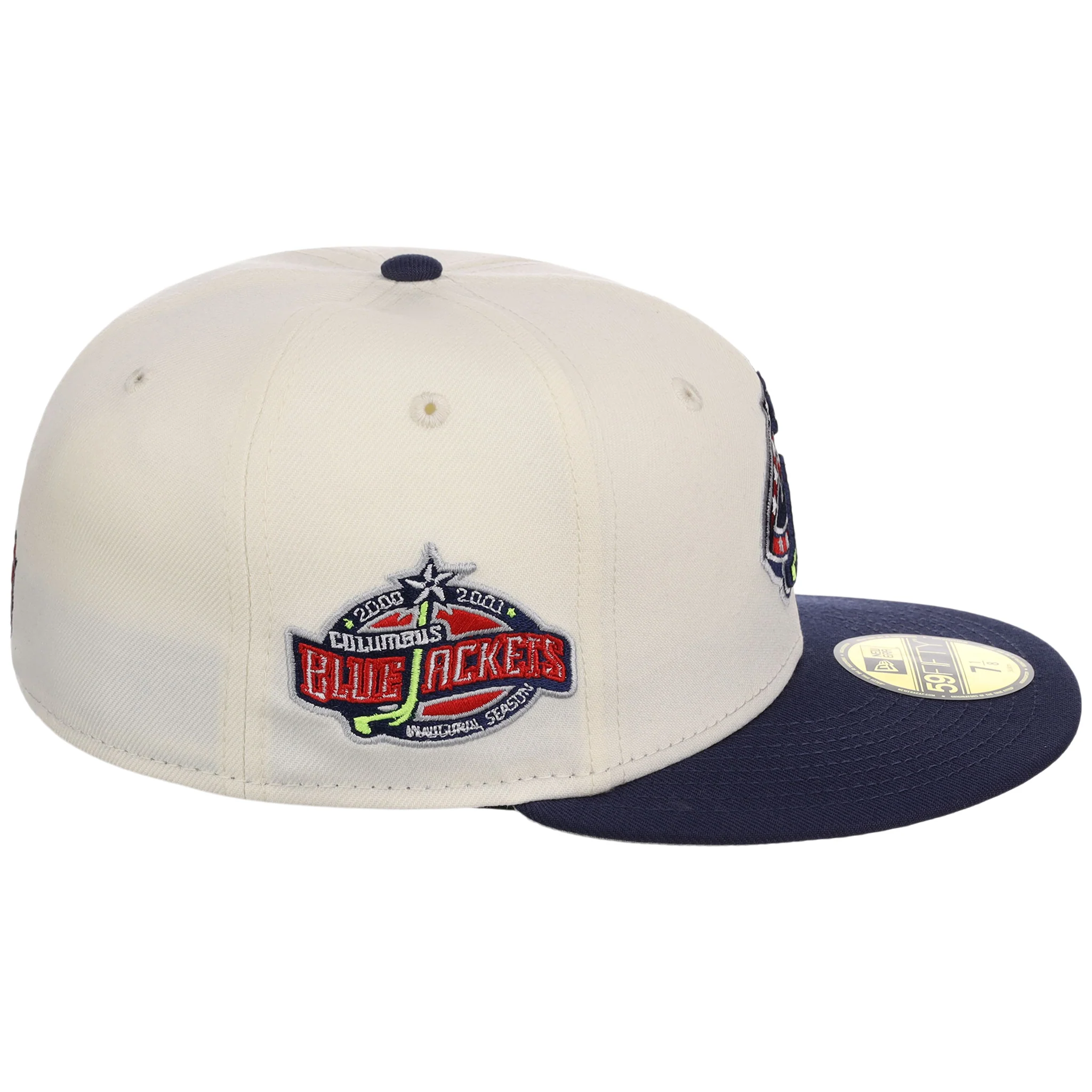 COLUMBUS BLUE JACKETS NHL CHROME OTC NEW ERA 59FIFTY - Image 3