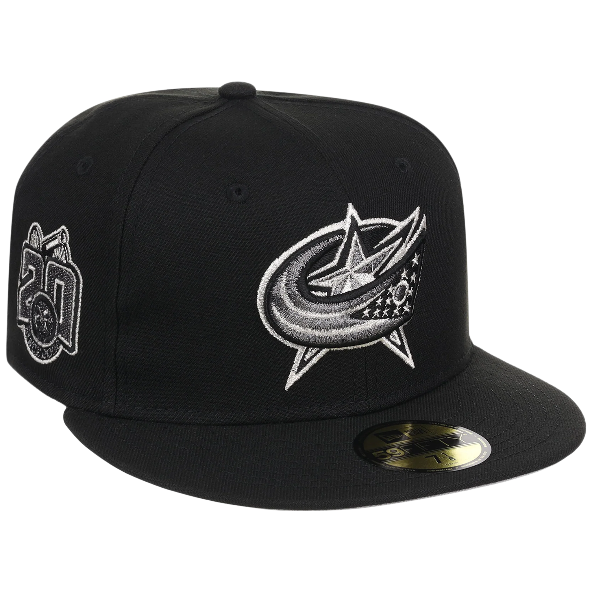 Columbus Blue Jackets NHL Liquid Titanium New Era 59FIFTY