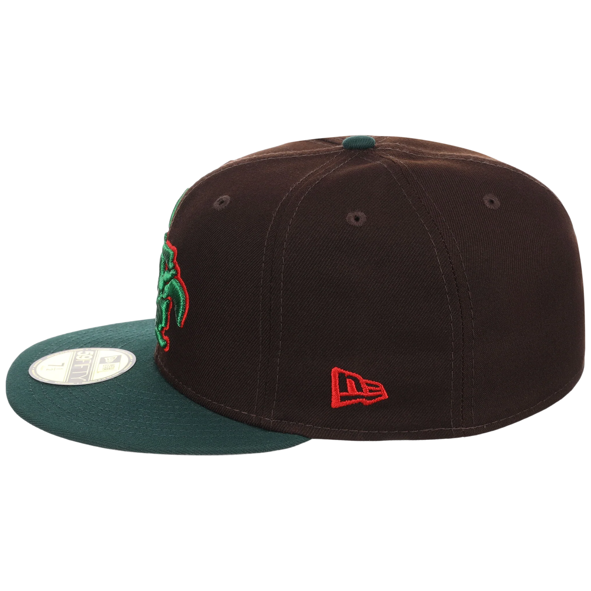 Crown the City: Mexico City - Aztec 2.0 New Era 59FIFTY (Black/Dark Green) - Image 6