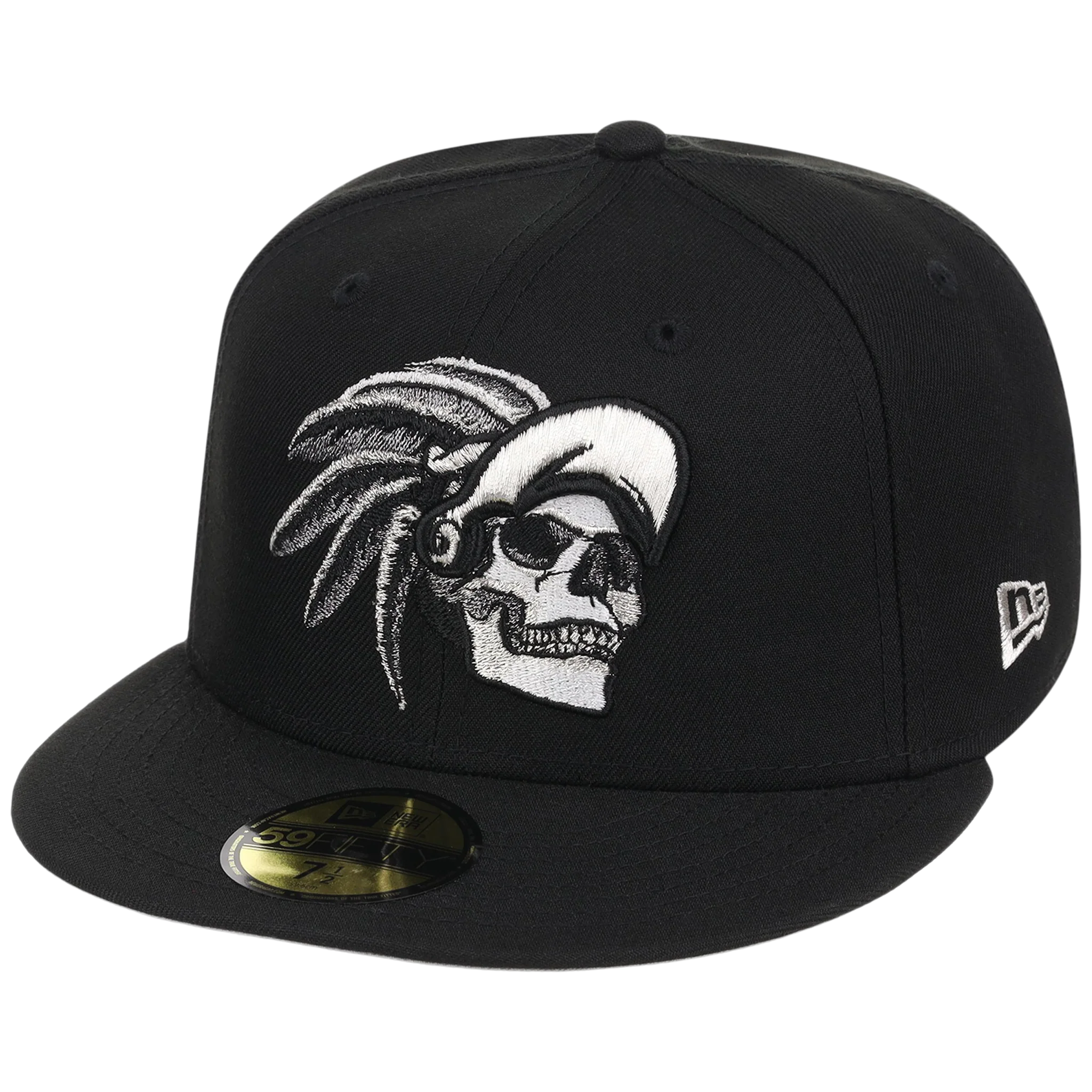 Crown the City: Mexico City - Aztec Head New Era 59FIFTY (Black/Black) - Image 4