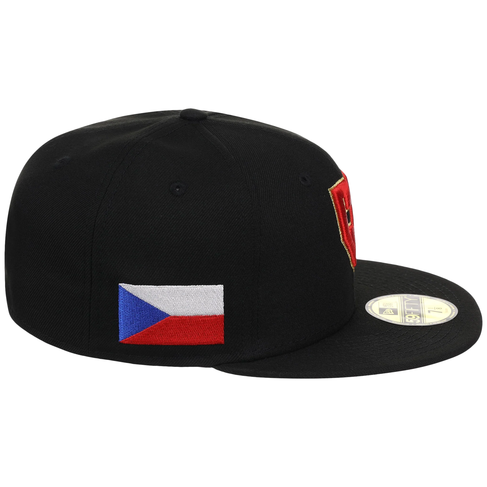 Czech Republic World Baseball Classic Touch of Gold New Era 59FIFTY - Image 3
