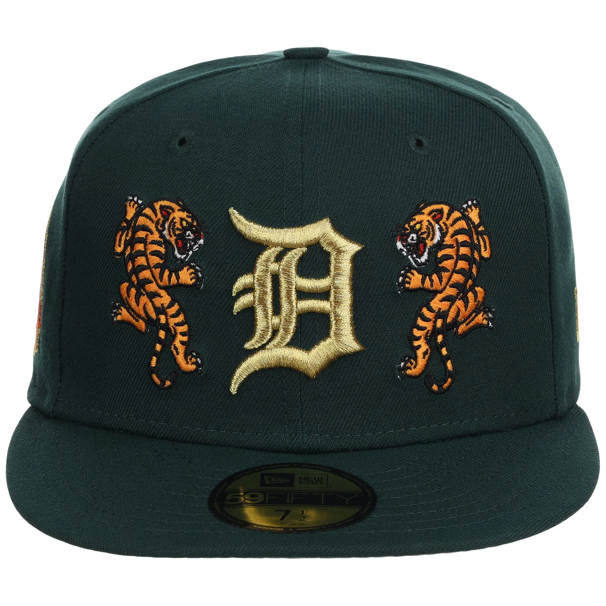 Detroit Tigers Detroit Crown the City 'Double Tiger' - Dark Green 59FIFTY - Image 5