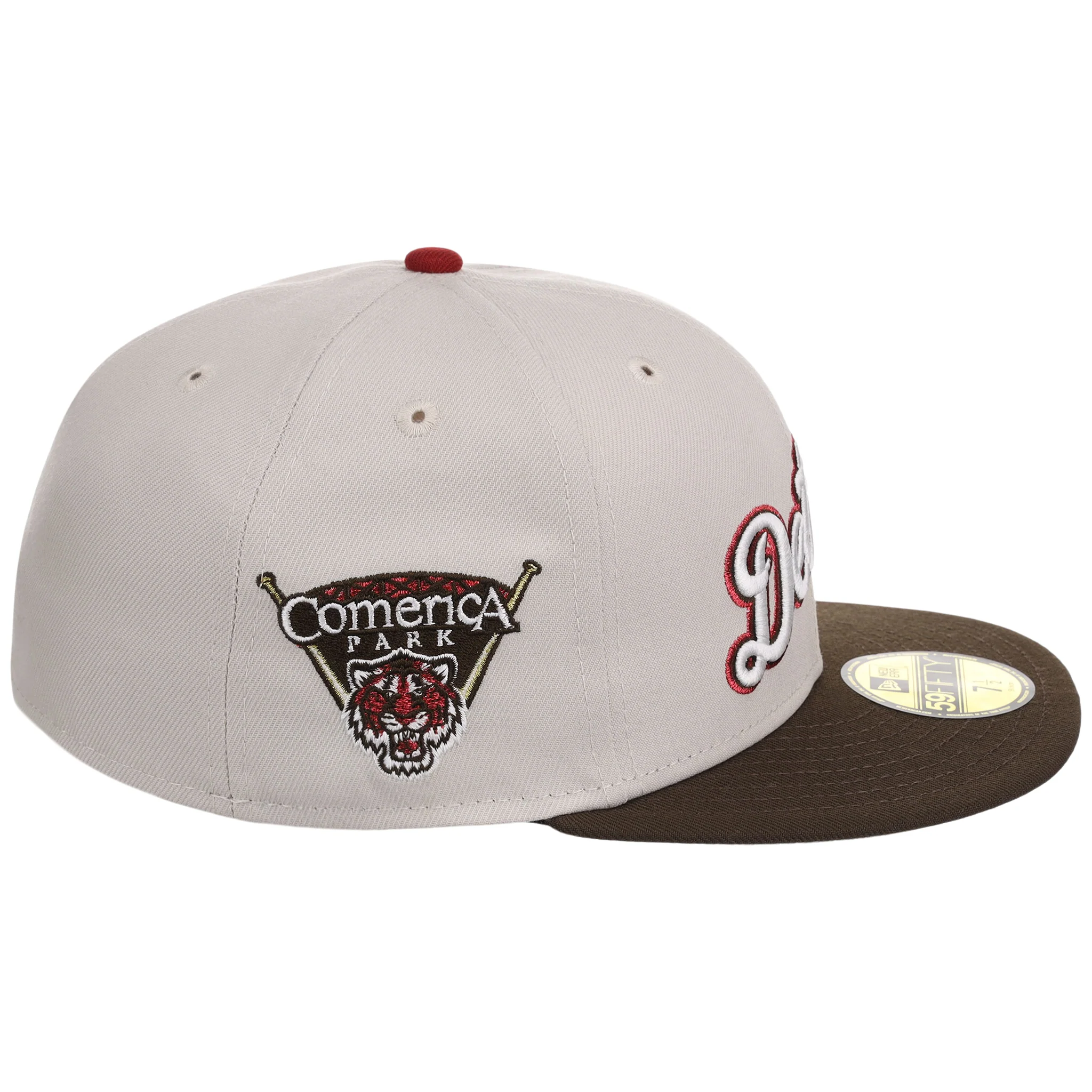 Detroit Tigers Detroit Crown the City - Stone Brown 59FIFTY - Image 3
