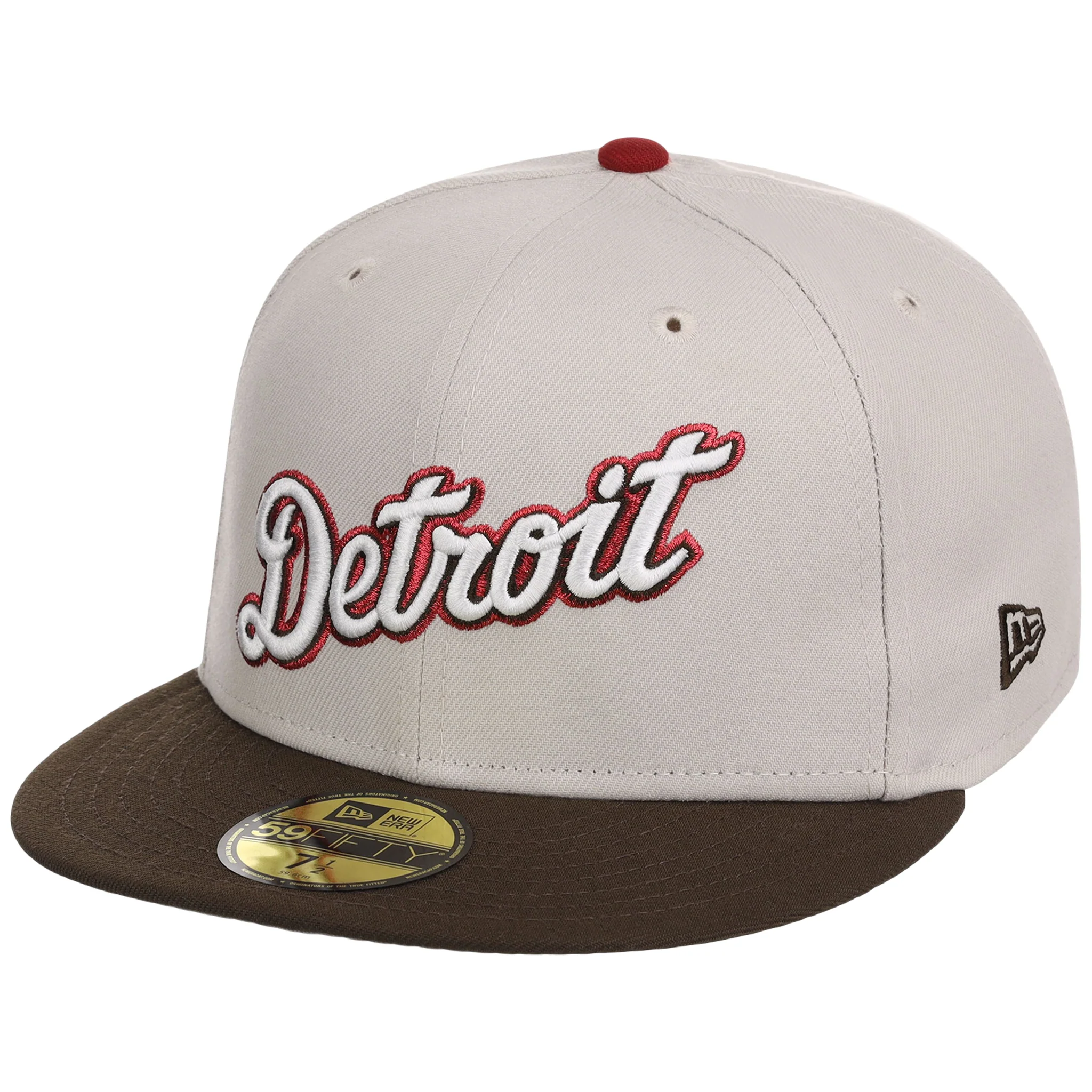 Detroit Tigers Detroit Crown the City - Stone Brown 59FIFTY - Image 4