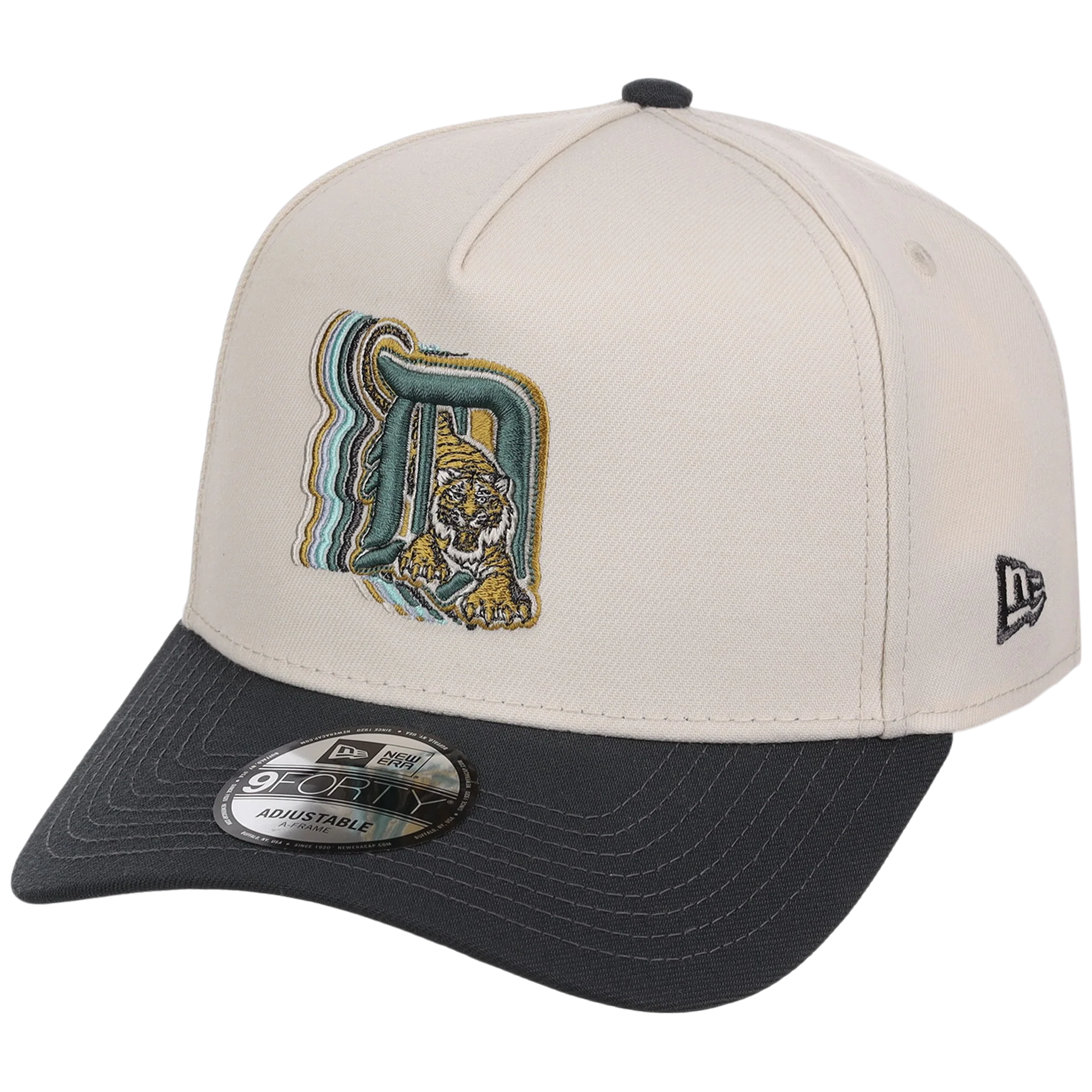 Detroit Tigers MLB Cream Clouds New Era 9FORTY - Image 4