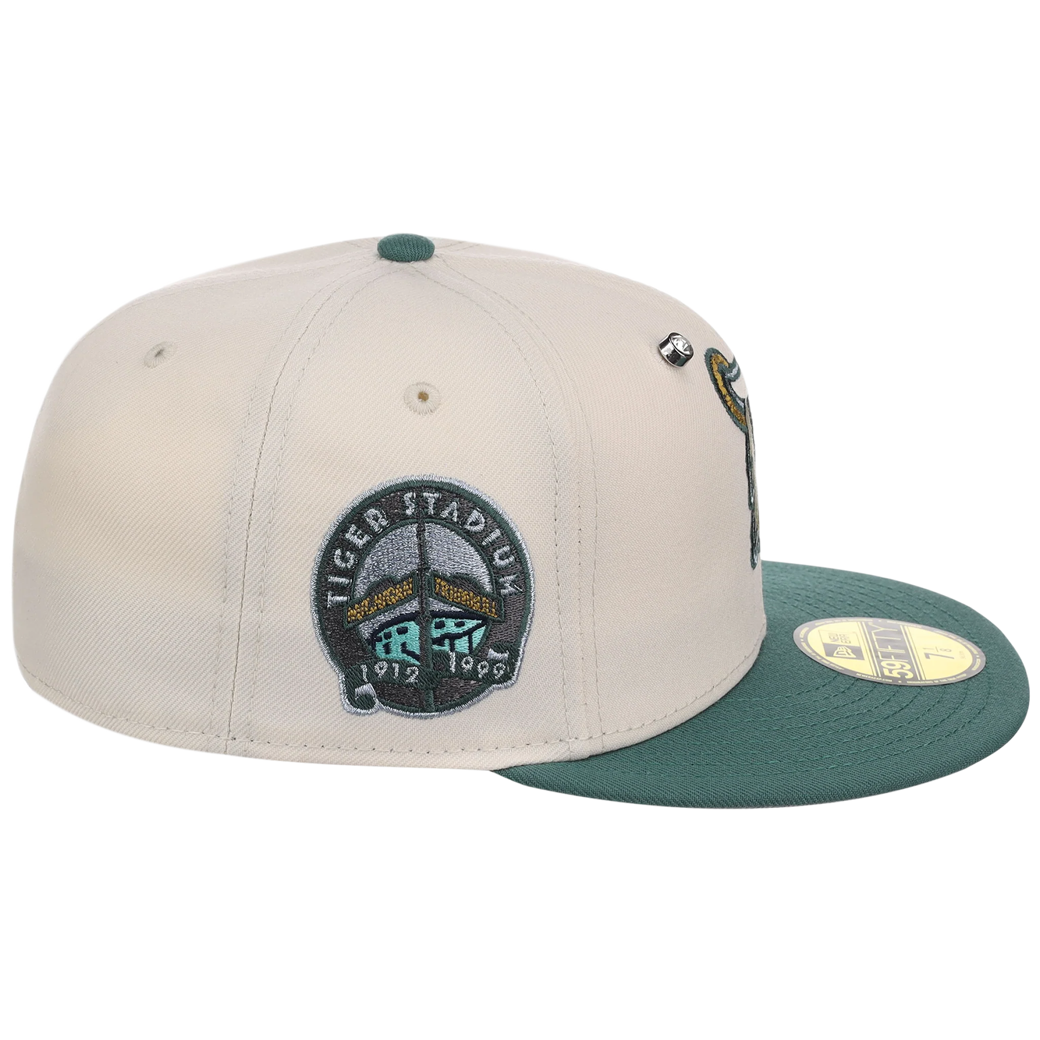 Detroit Tigers MLB Cream Lichen New Era 59FIFTY - Image 3