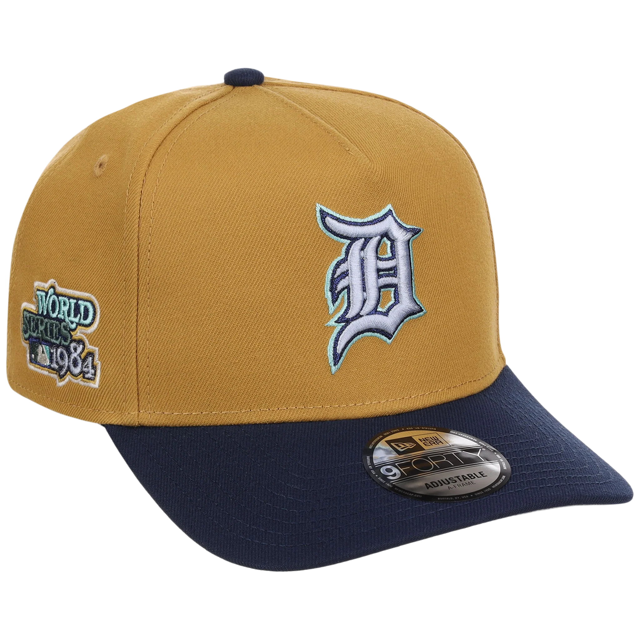 Detroit Tigers MLB Dusted Navy New Era 9FORTY