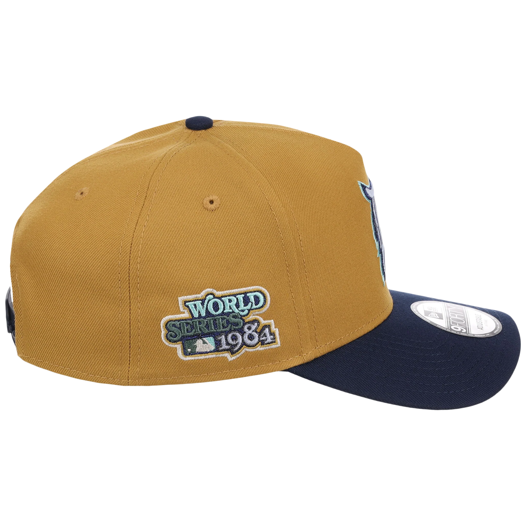 Detroit Tigers MLB Dusted Navy New Era 9FORTY - Image 3