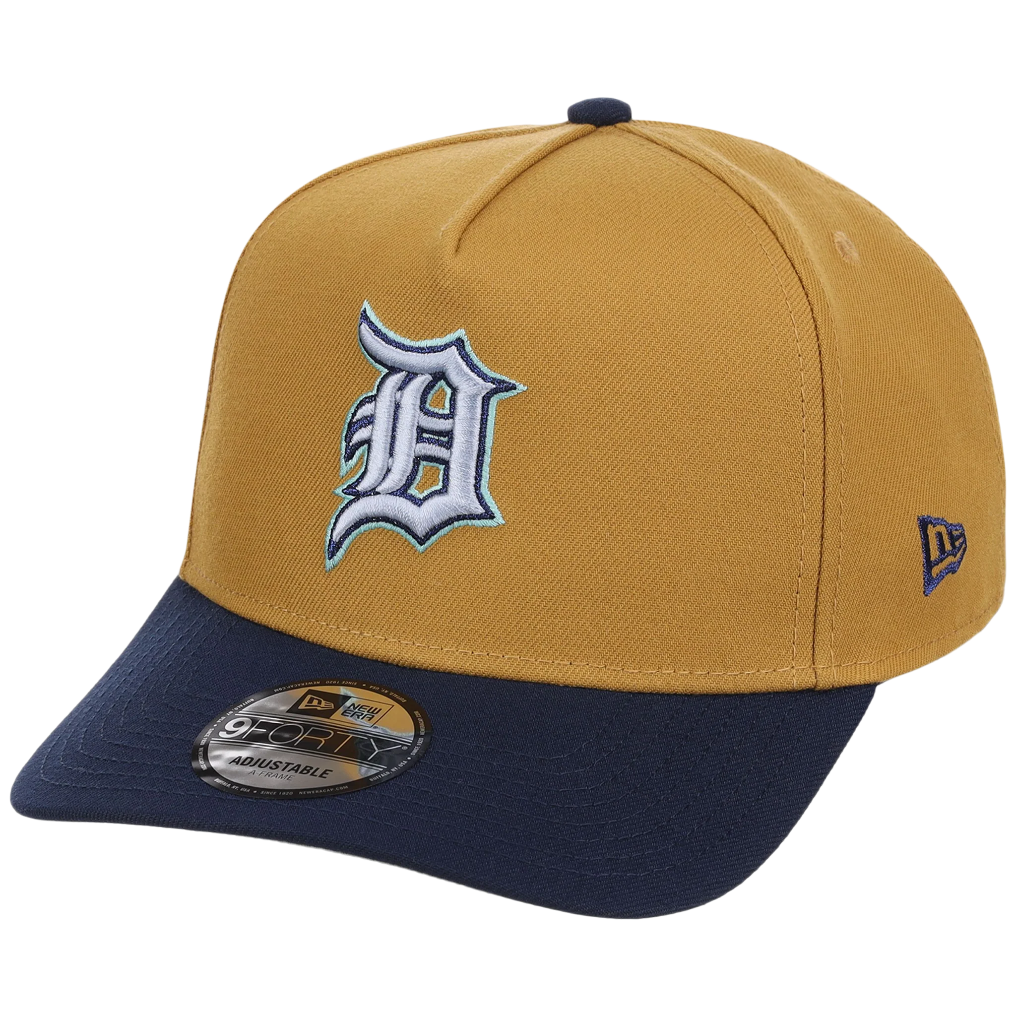 Detroit Tigers MLB Dusted Navy New Era 9FORTY - Image 4