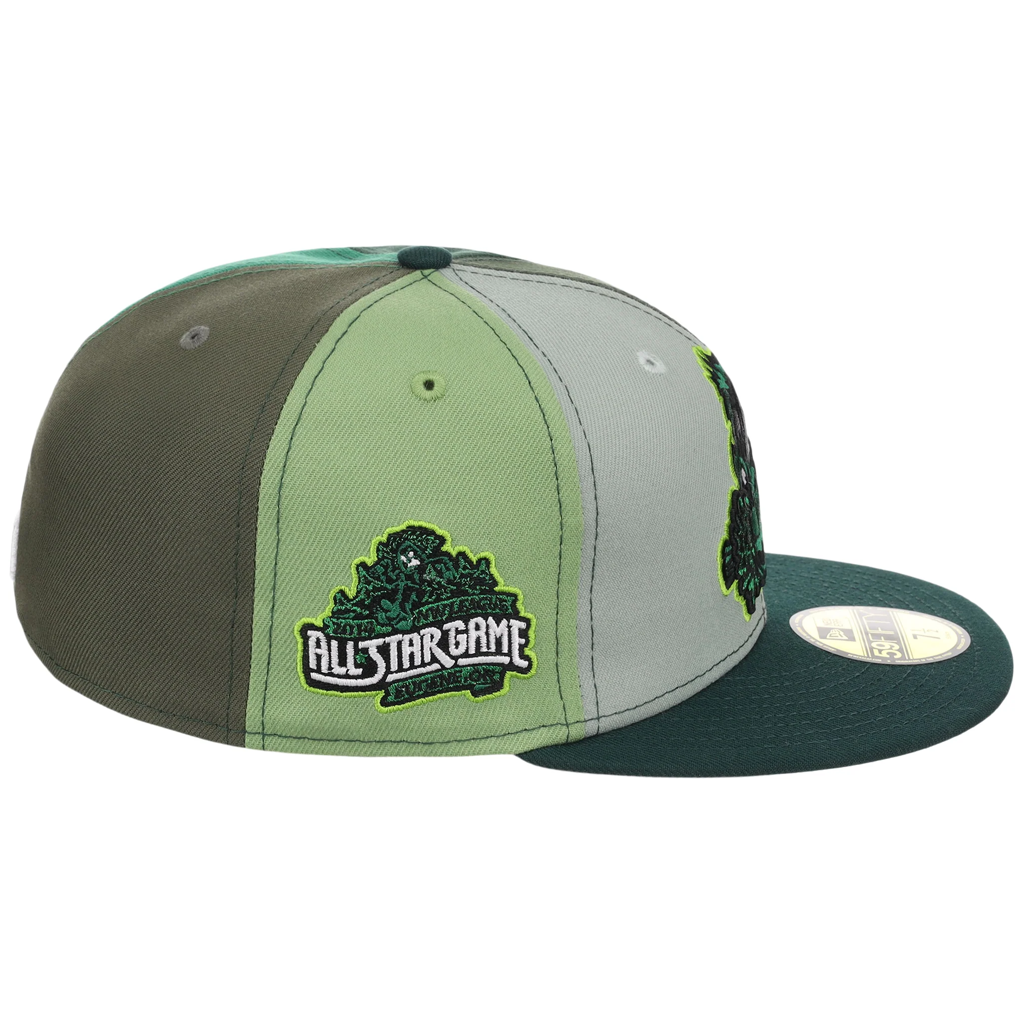 Eugene Emeralds MiLB Monday Pinwheels New Era 59FIFTY - Image 3
