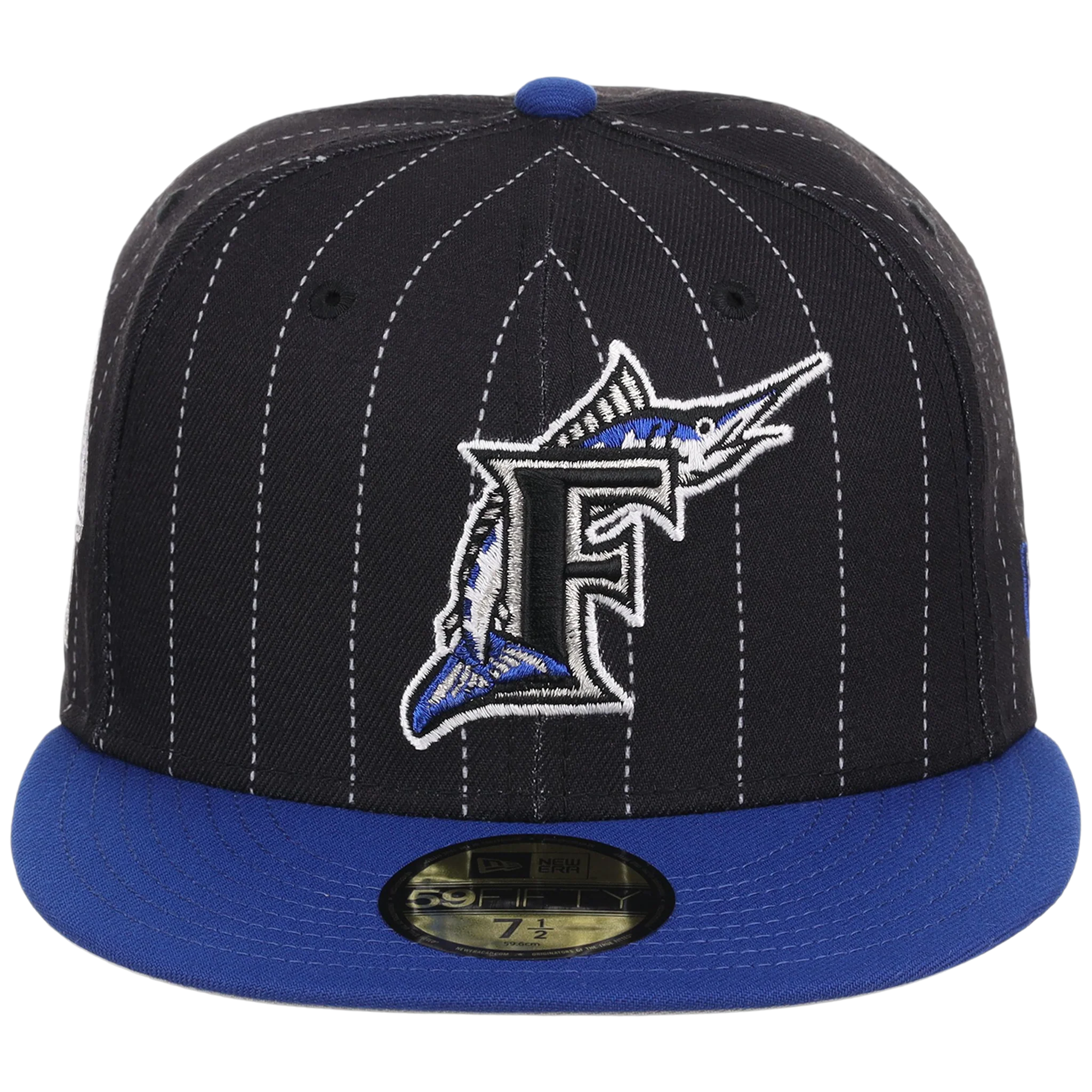 Florida Marlins Friday Flux New Era 59FIFTY (Black/Royal) - Image 5