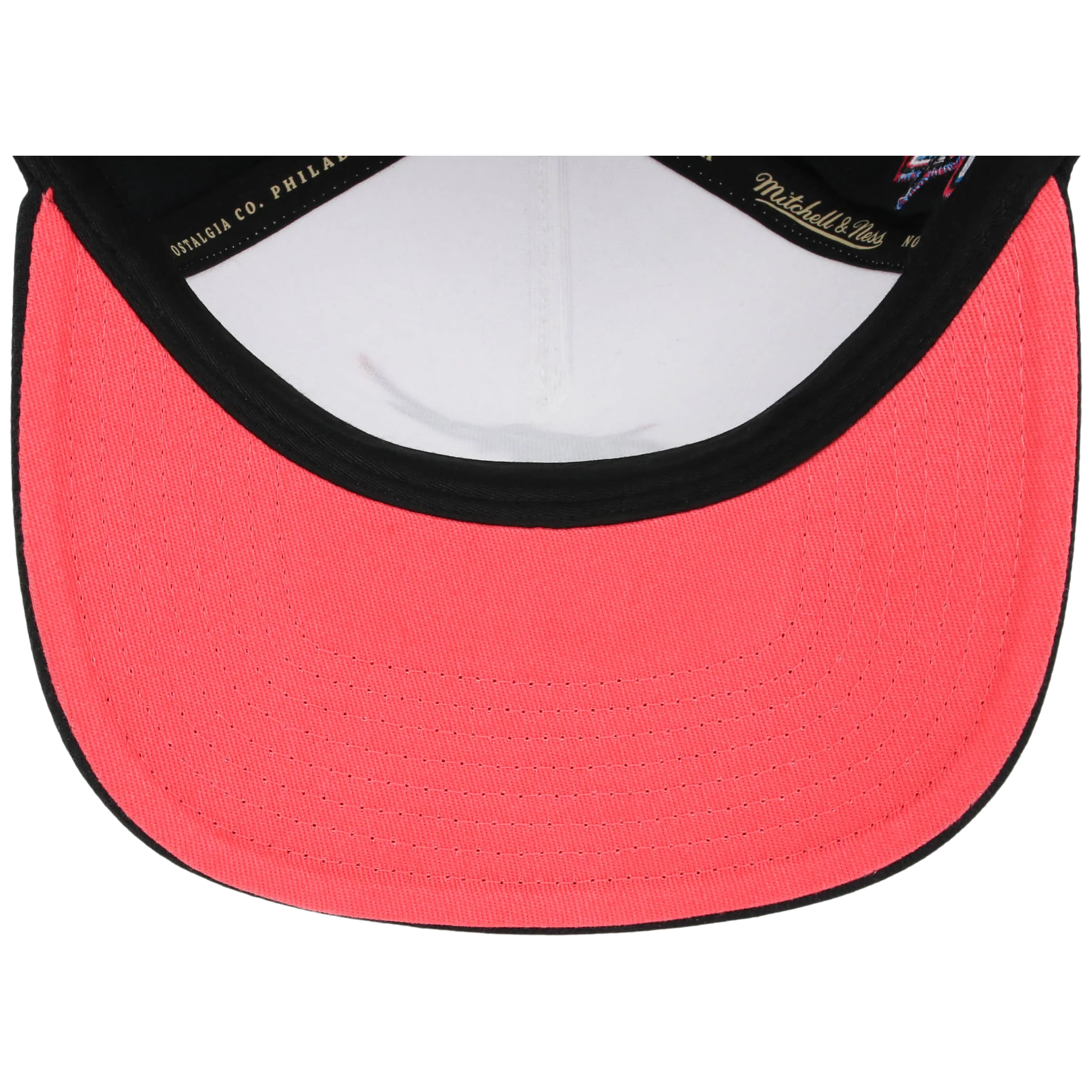 Florida Marlins Mitchell & Ness MLB 'Era Flip' Heritage Series Pro Pinch - White/Black - Image 2