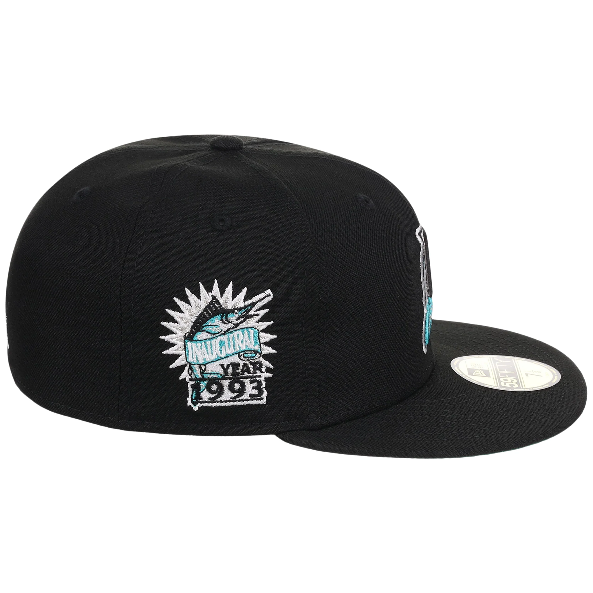 Florida Marlins MLB Black Dome New Era 59FIFTY - Image 3