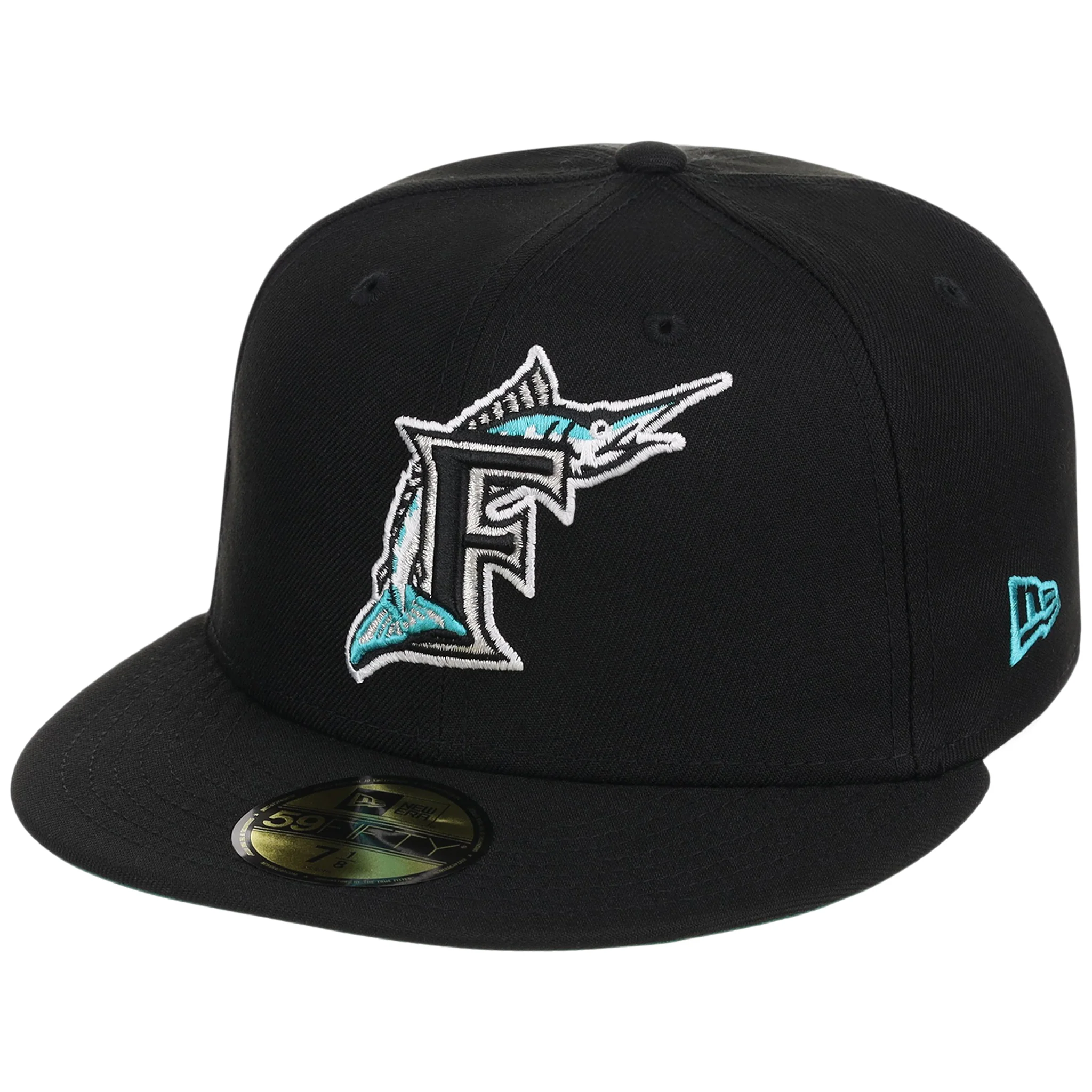 Florida Marlins MLB Black Dome New Era 59FIFTY - Image 4