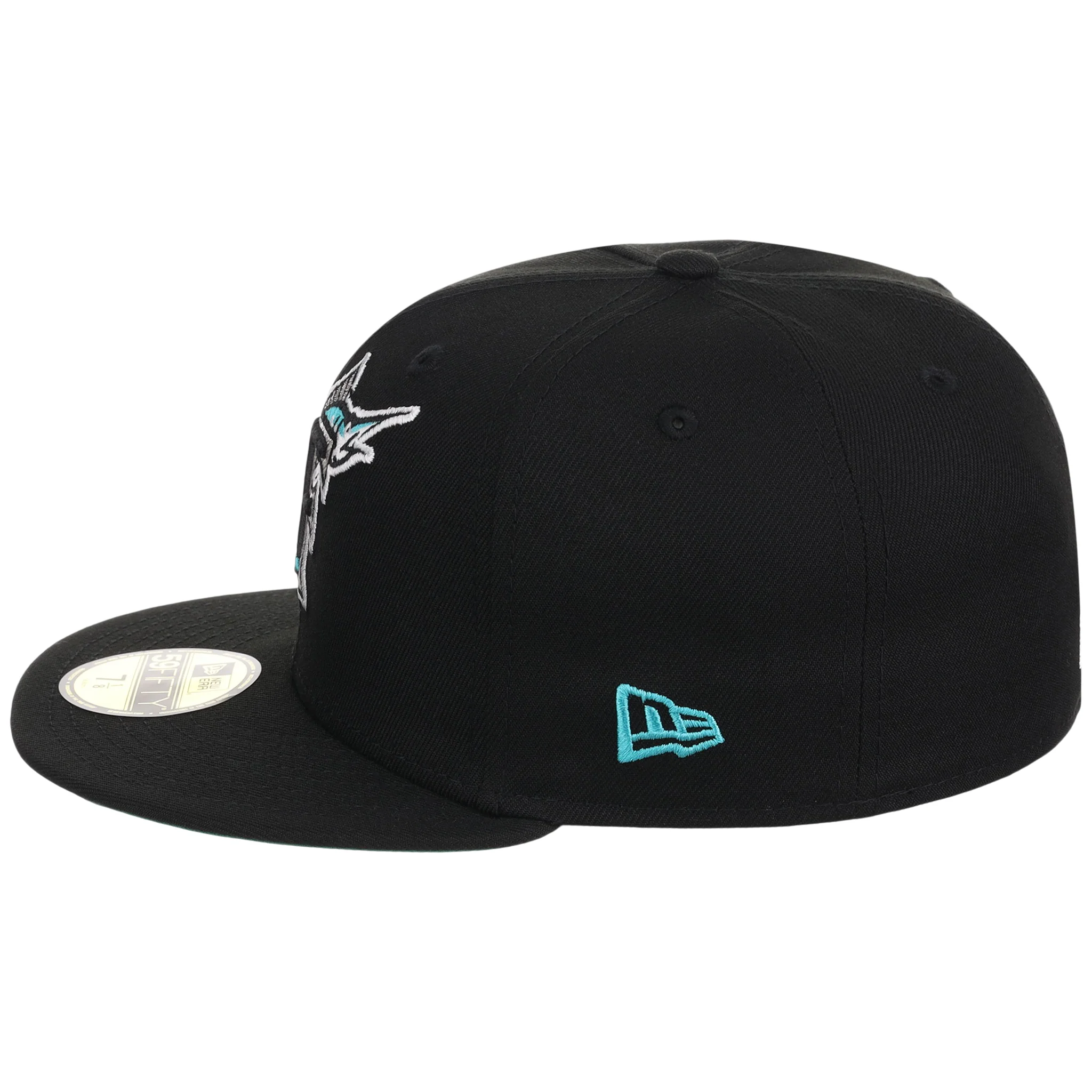 Florida Marlins MLB Black Dome New Era 59FIFTY - Image 6