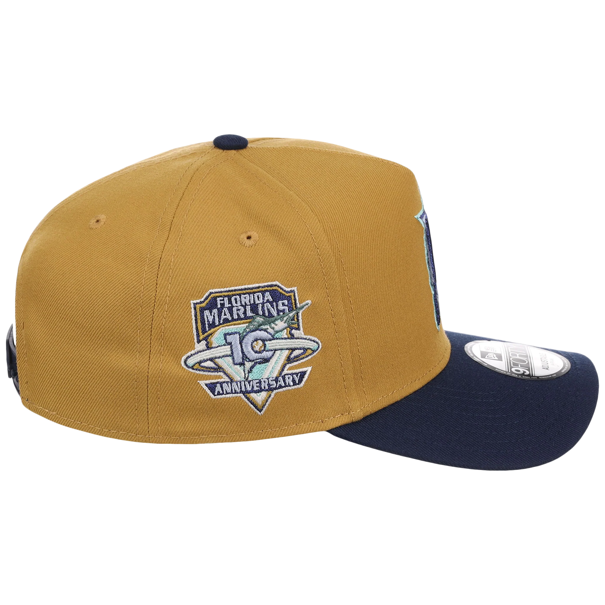 Florida Marlins MLB Dusted Navy New Era 9FORTY - Image 3