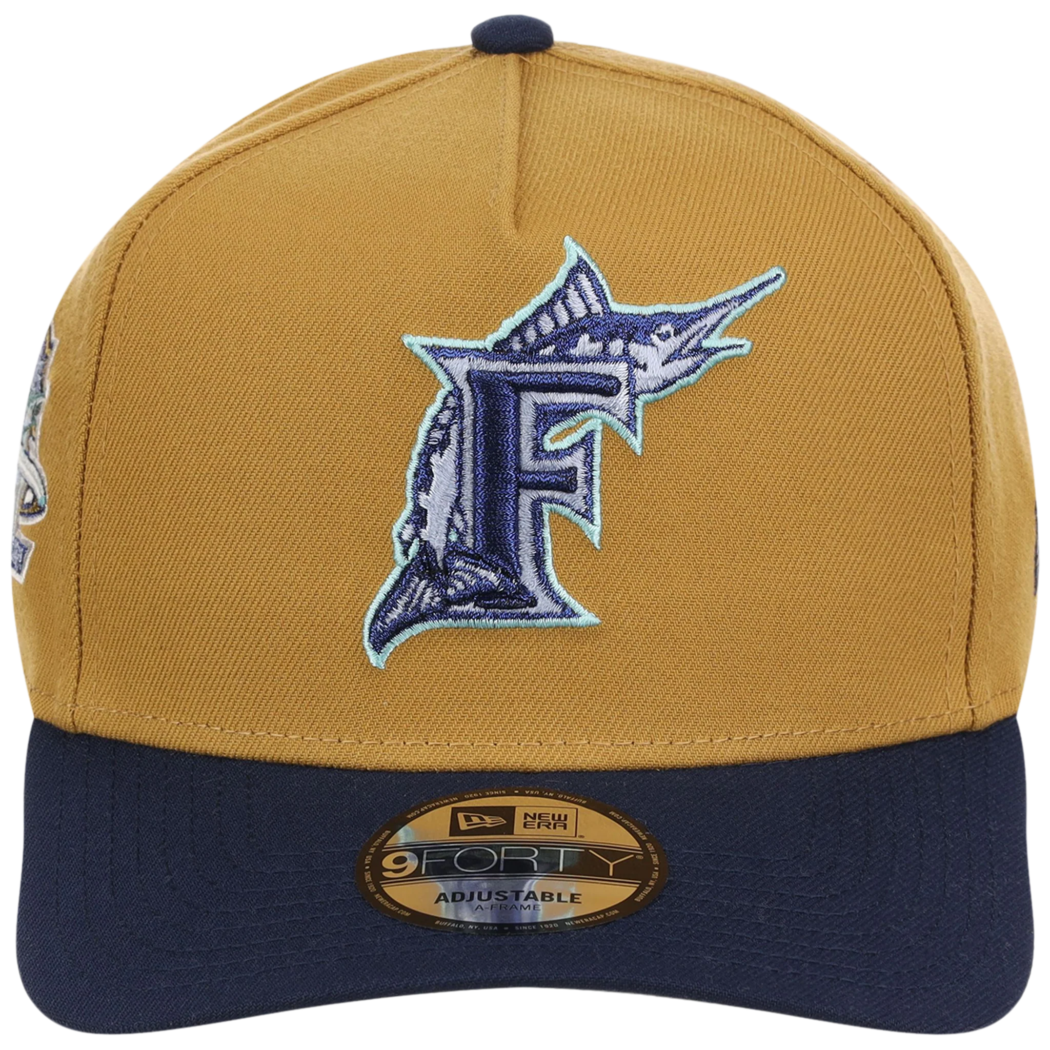 Florida Marlins MLB Dusted Navy New Era 9FORTY - Image 5