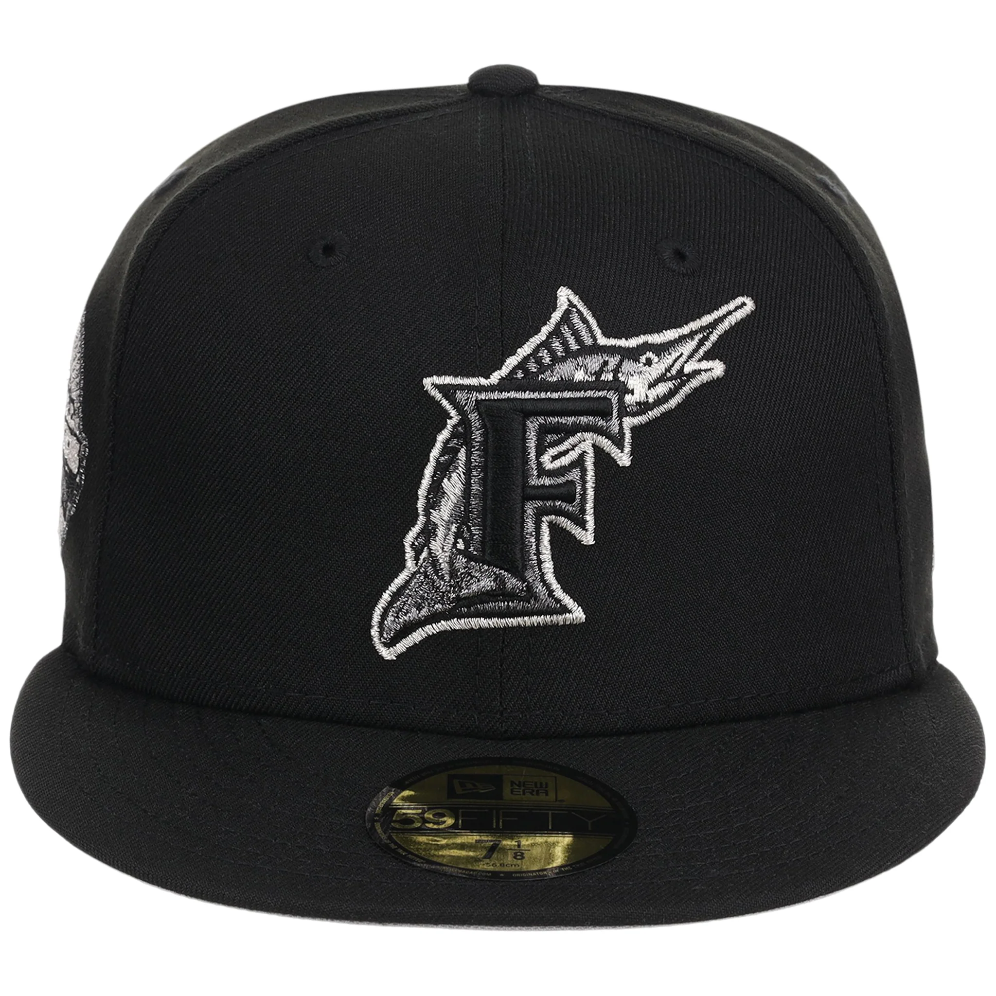Florida Marlins MLB Liquid Titanium New Era 59FIFTY - Image 5