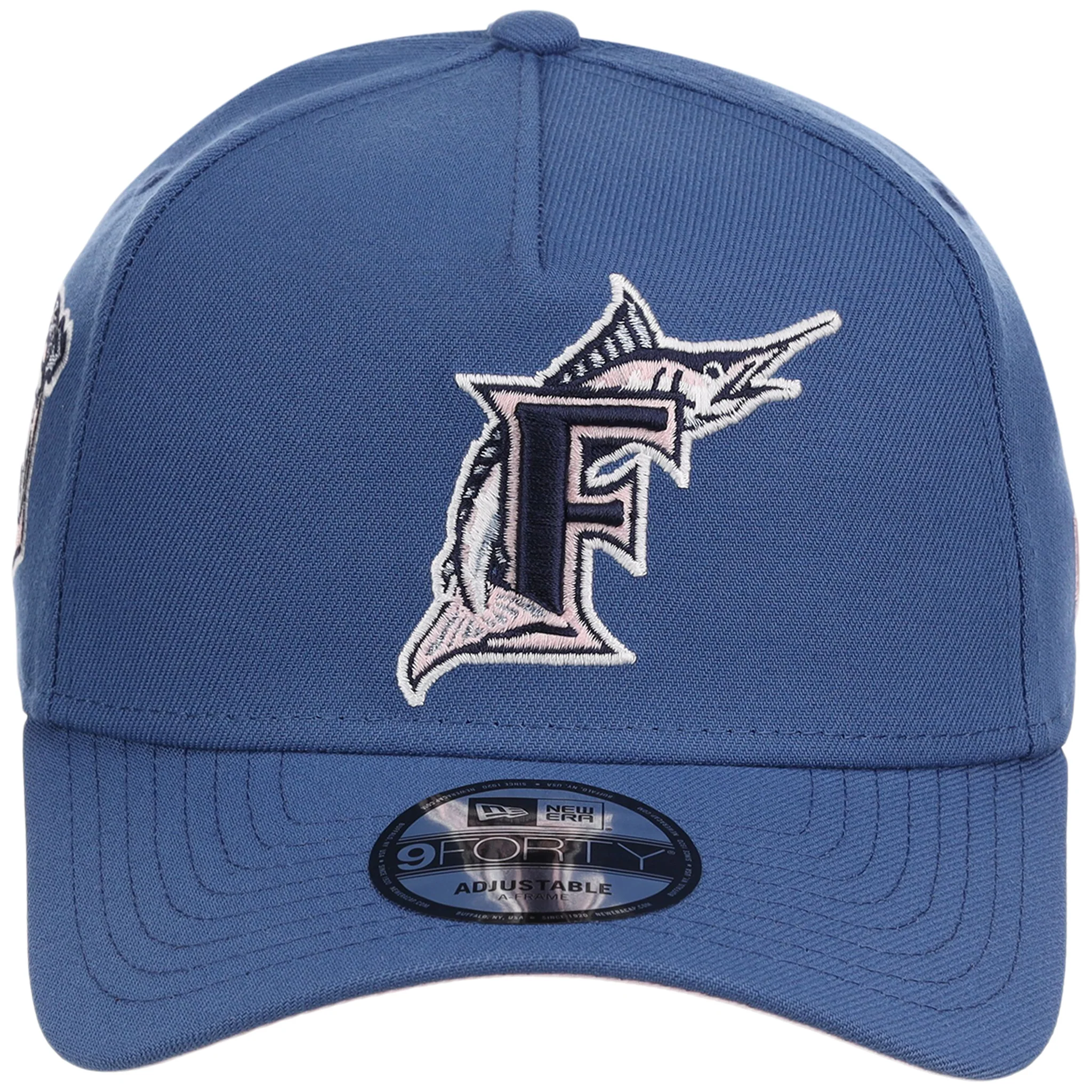 Florida Marlins MLB Pink Indigo New Era 9FORTY - Image 5