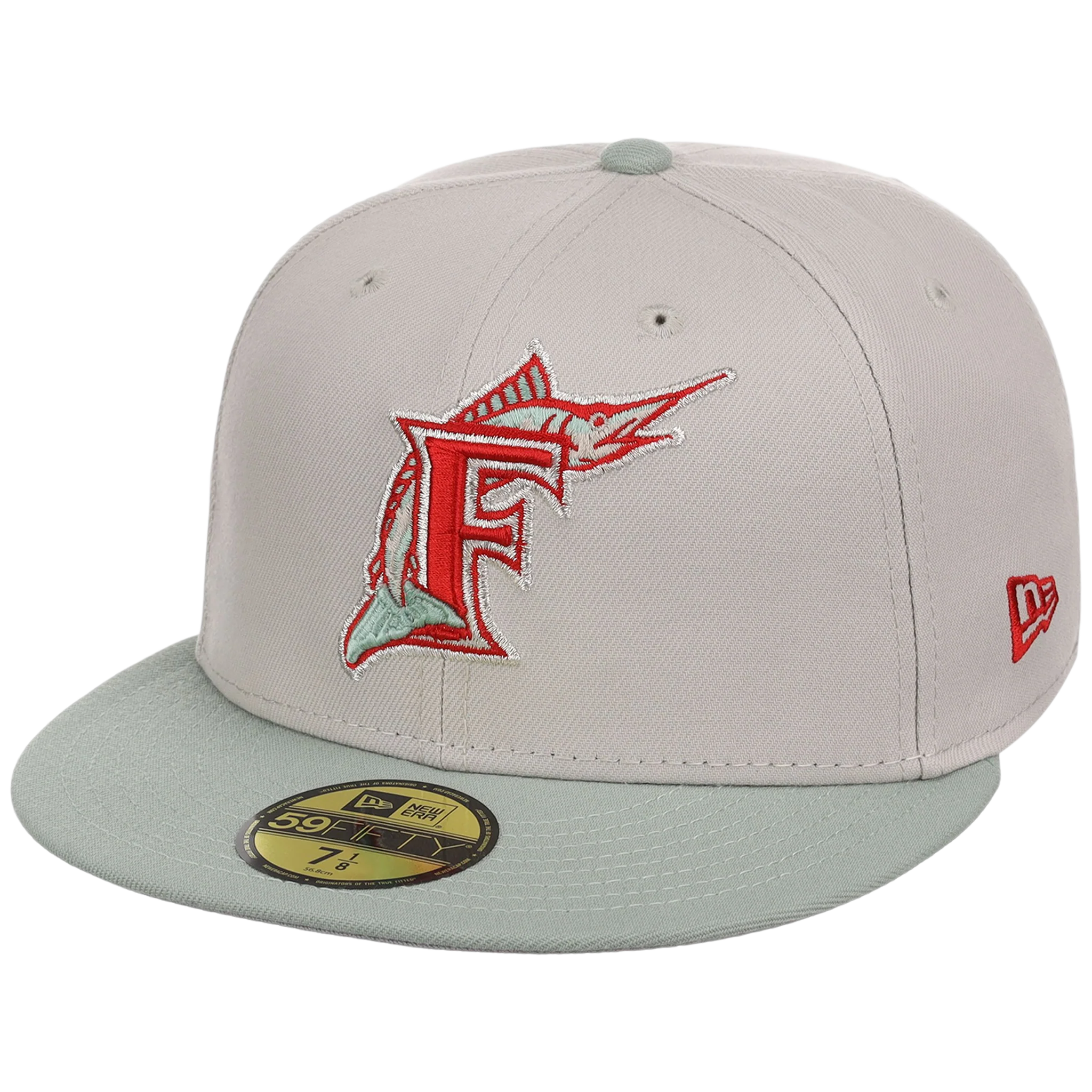 Florida Marlins MLB Stone Widow New Era 59FIFTY - Image 4