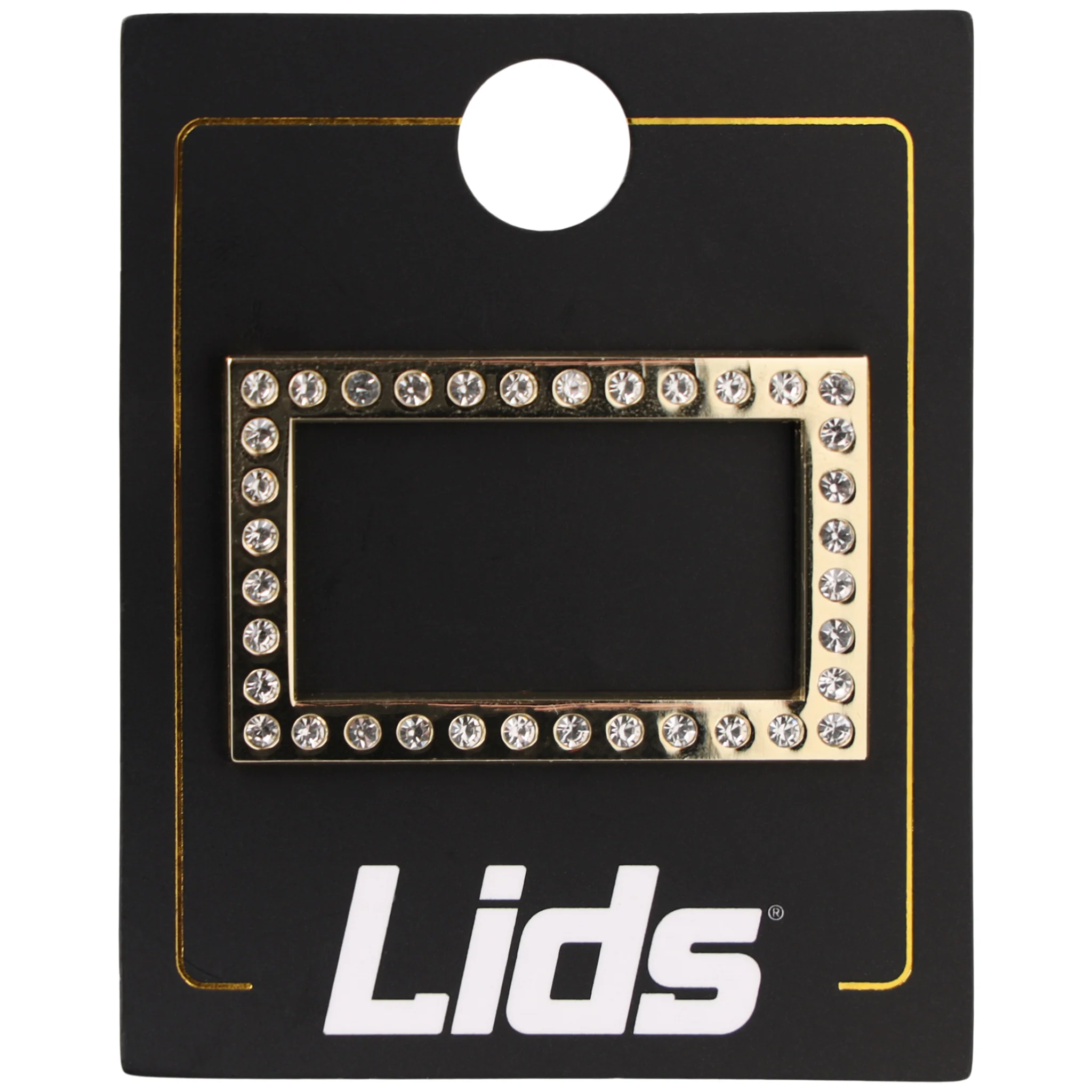 Gold & Silver Rectangle Frame Pin - Image 4